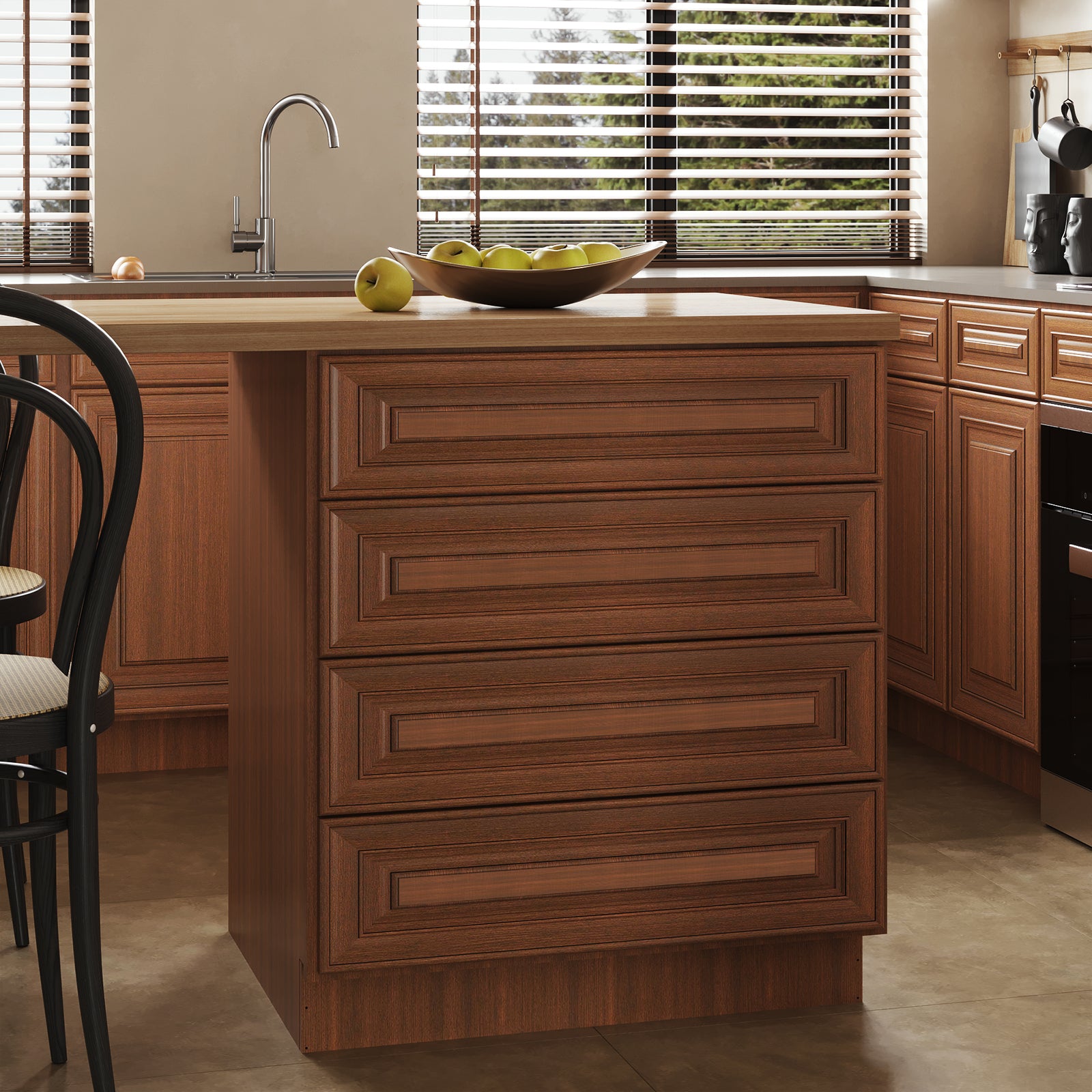 4DB Series Drawer Base Cabinet, Kitchen Cabinet