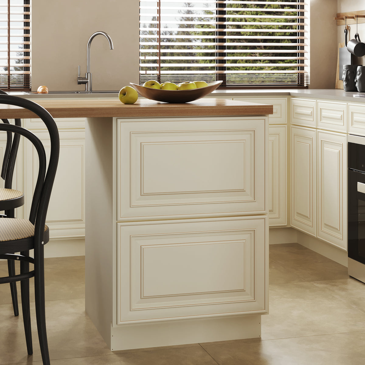 2DB Series Drawer Base Cabinet, Kitchen Cabinet