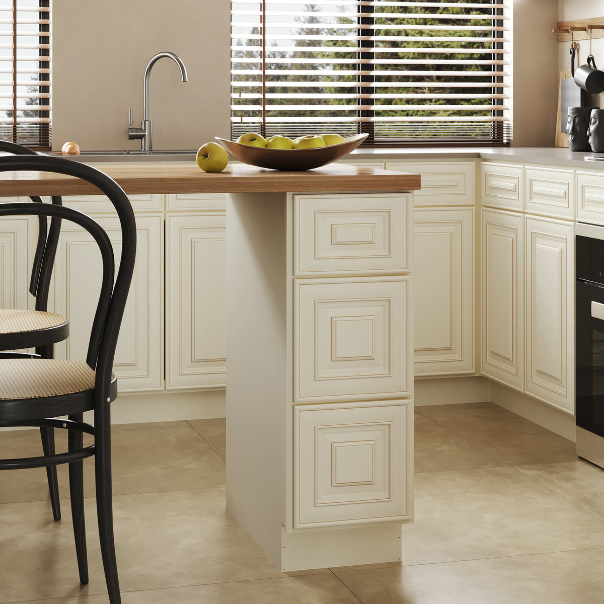 3DB Series Drawer Base Cabinet, Kitchen Cabinet