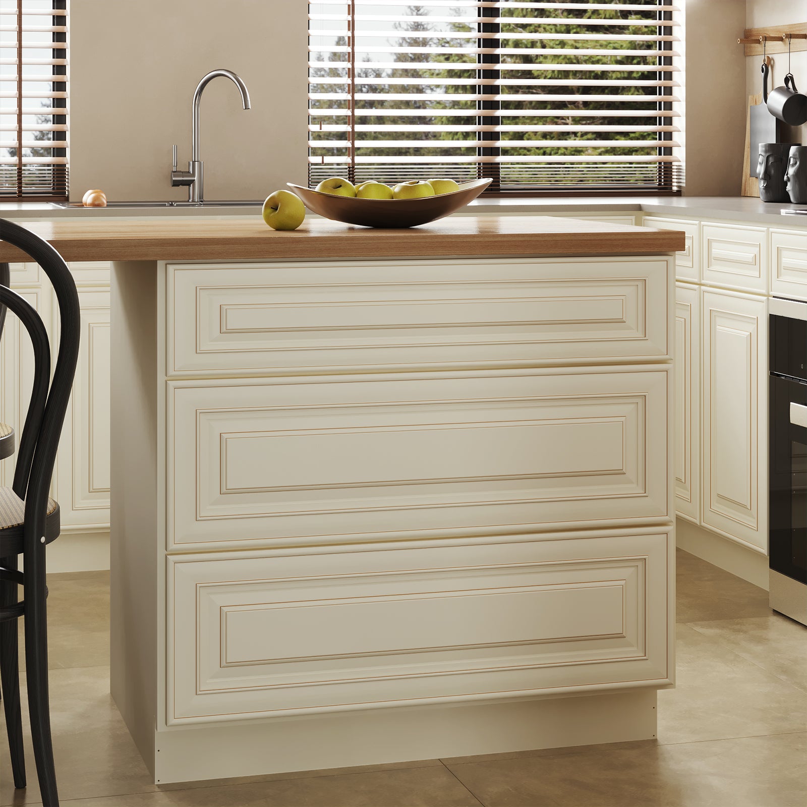 3DB Series Drawer Base Cabinet, Kitchen Cabinet