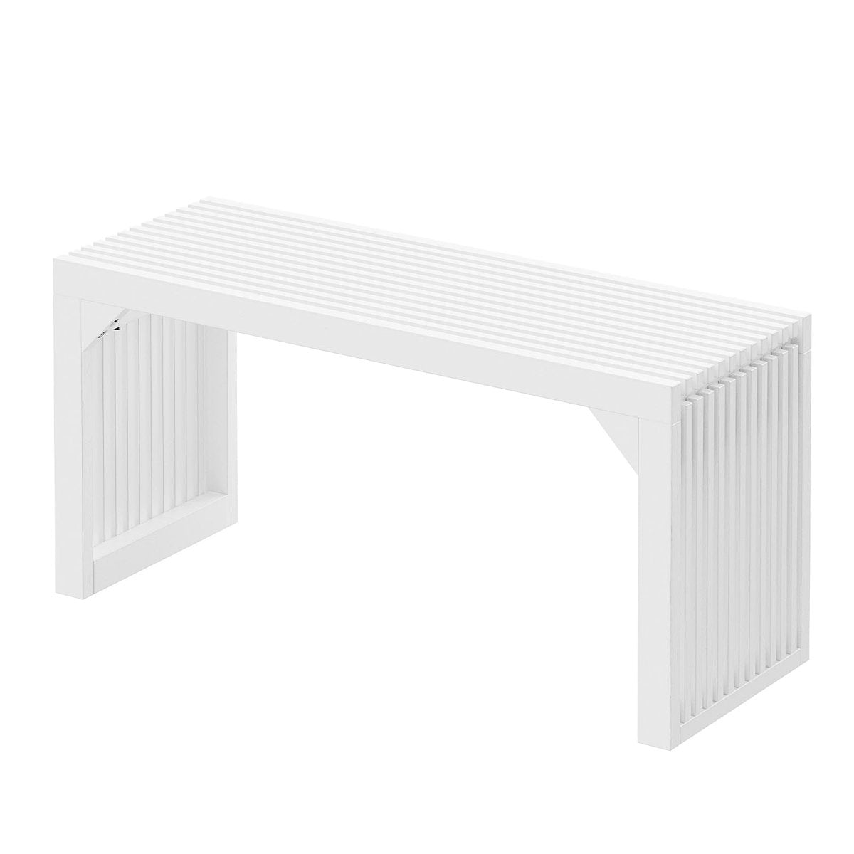 Rectangle Solid Wood Farmhouse Console Table
