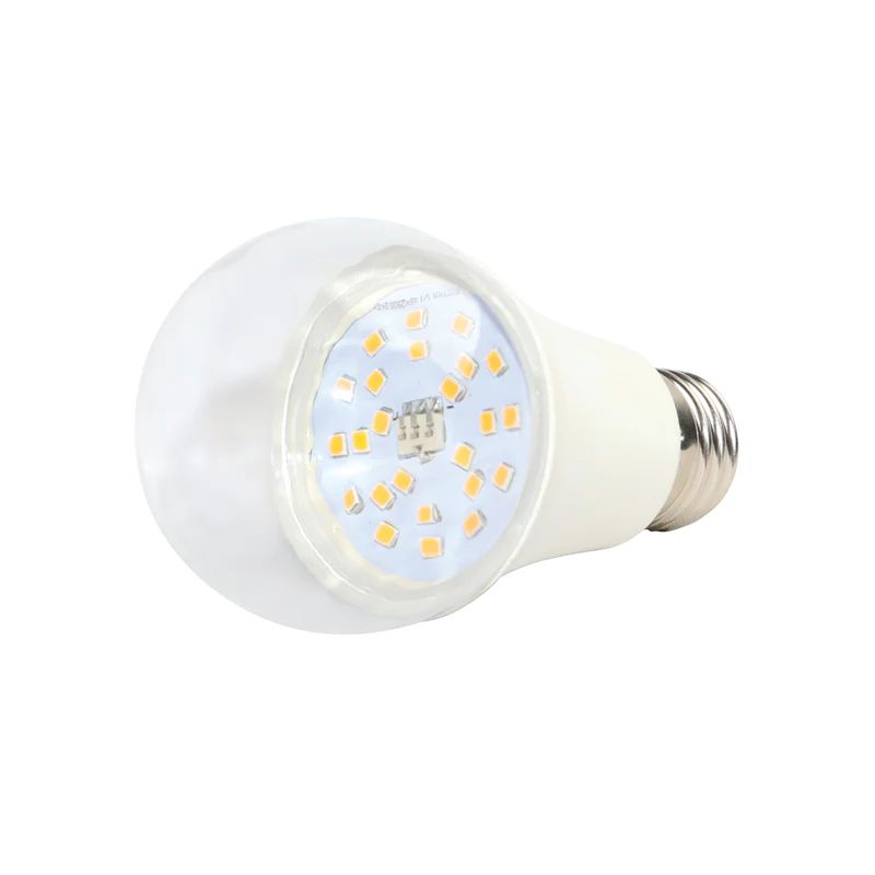 8.5-Watt A19 13.09 PPF Wide Spectrum Grow Light Bulb with E26 Base for Plant Growing, a Light Bulb Included (12-Pack)