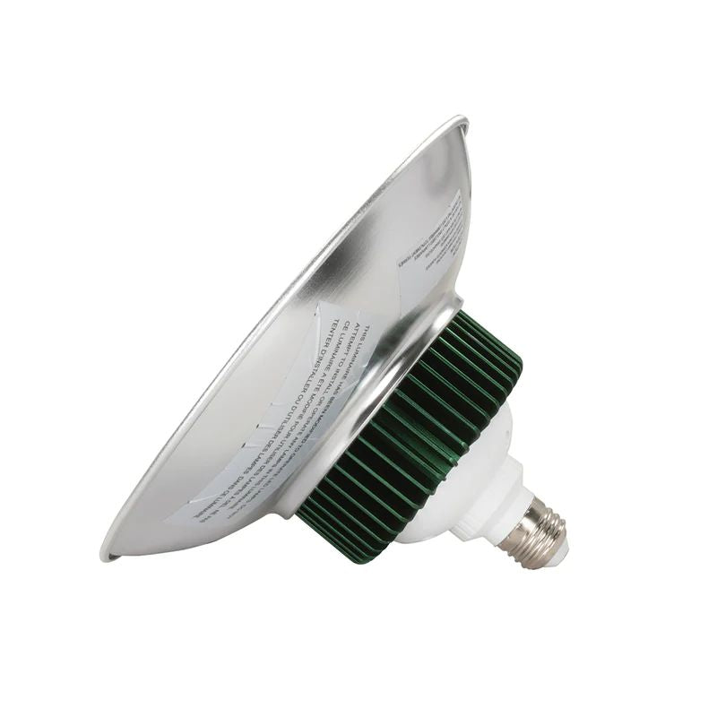 9.75 in. 1-Light 33 -Watt 28.22 PPF LED White Grow Light with Shade and an E26 Base for Plant Growth (3-Pack)