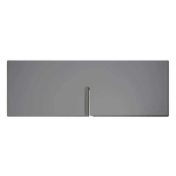 Grey Painted Shaker Style Ready to Assemble Wall Wine Rack Shelf Stock Kitchen Cabinet(30 in. W x 18 in. H x 12 in. D)