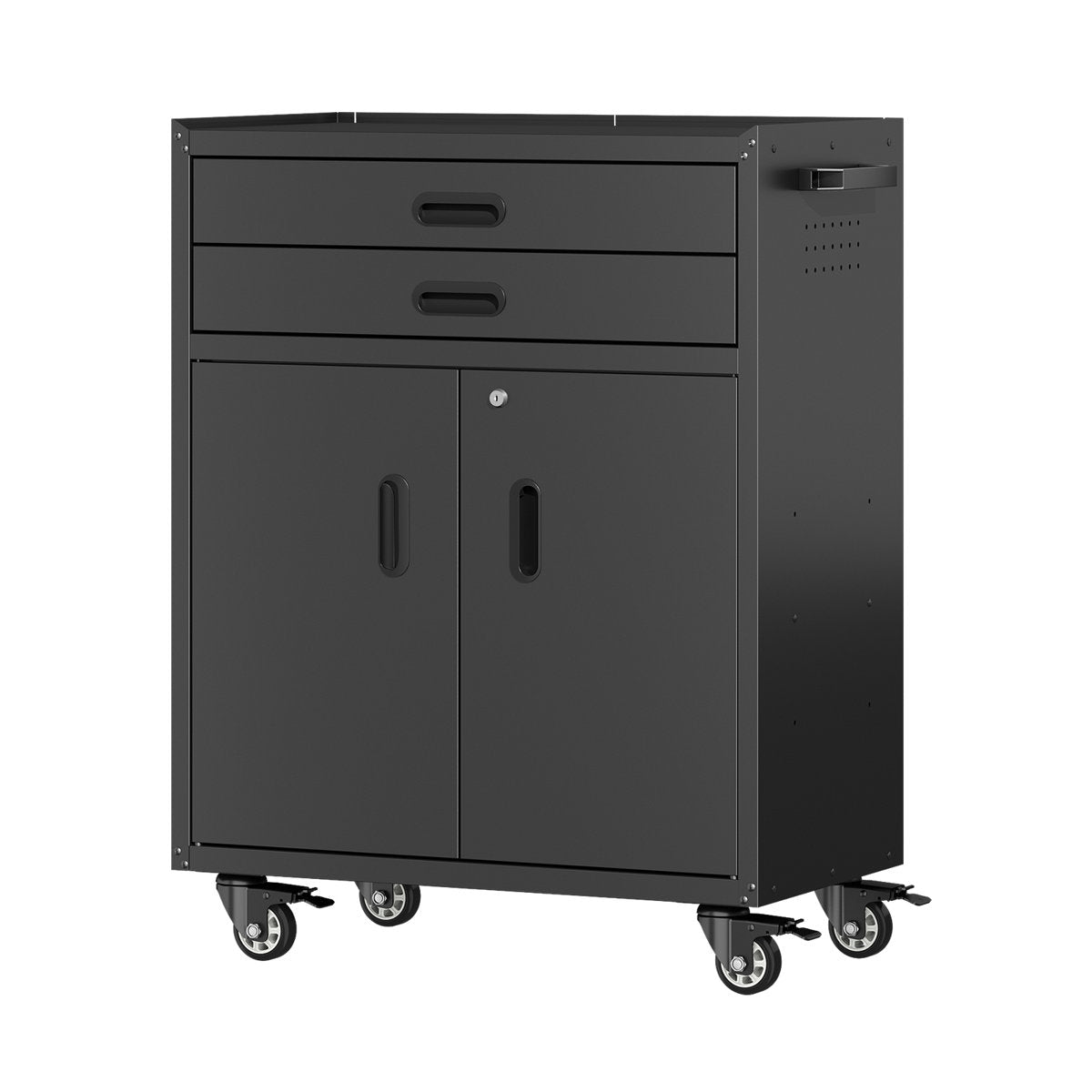 Metal Tool Garage Storage Cabinet with Wheels And Lock