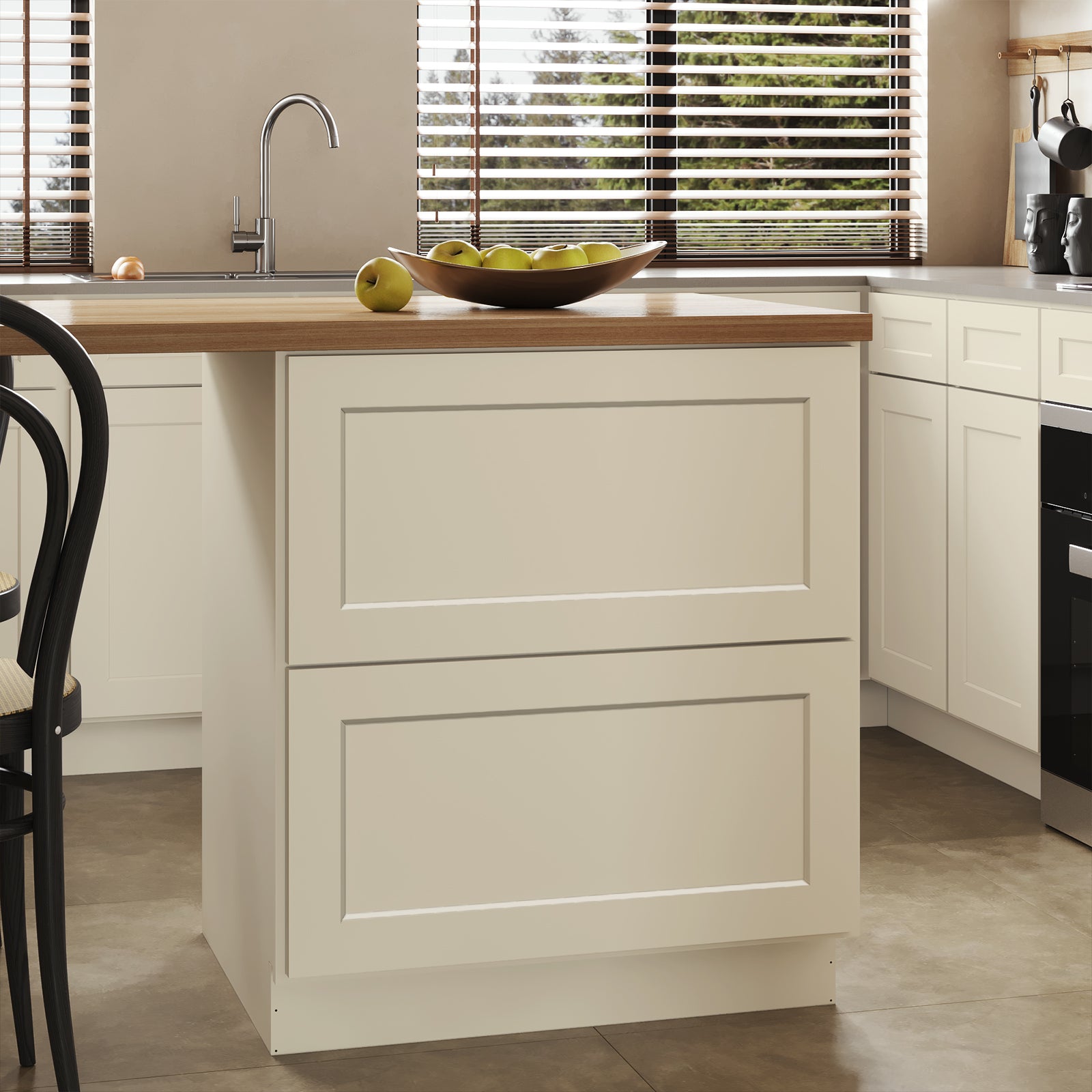 2DB Series Drawer Base Cabinet, Kitchen Cabinet