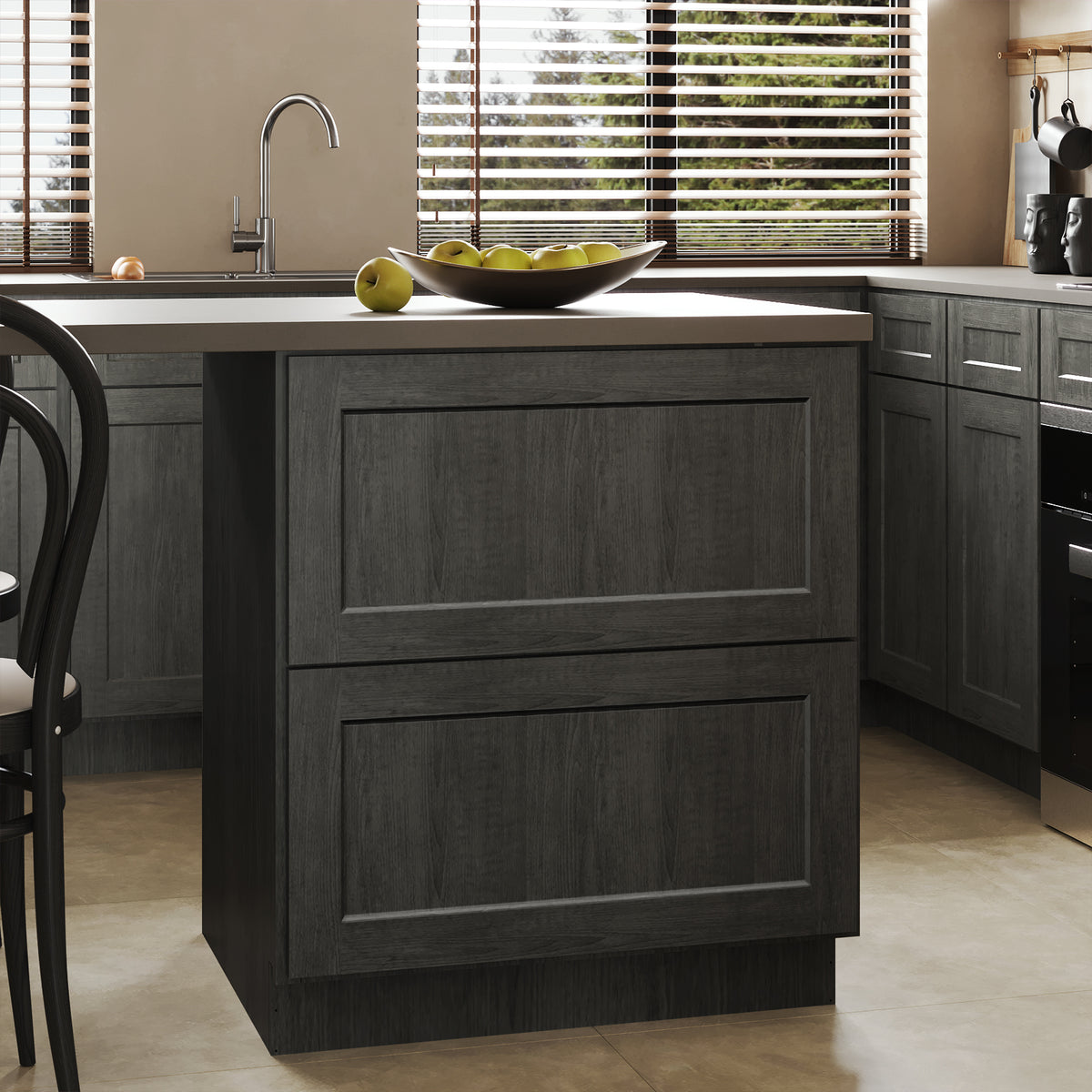 2DB Series Drawer Base Cabinet, Kitchen Cabinet