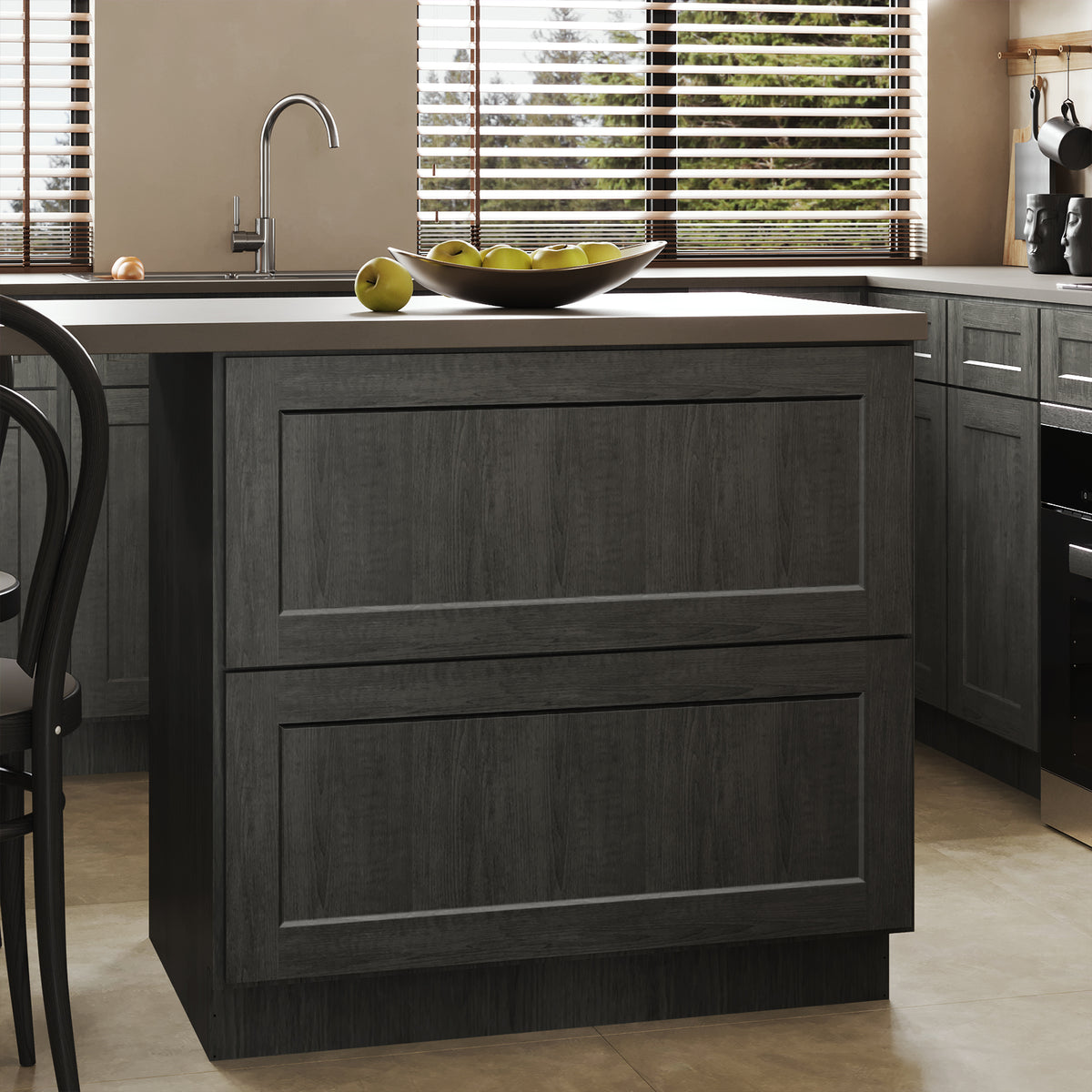 2DB Series Drawer Base Cabinet, Kitchen Cabinet