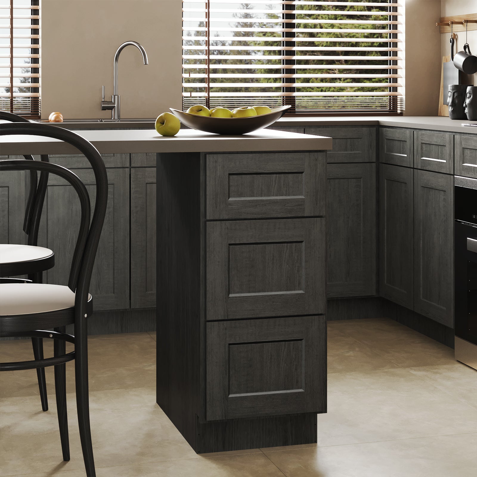3DB Series Drawer Base Cabinet, Kitchen Cabinet