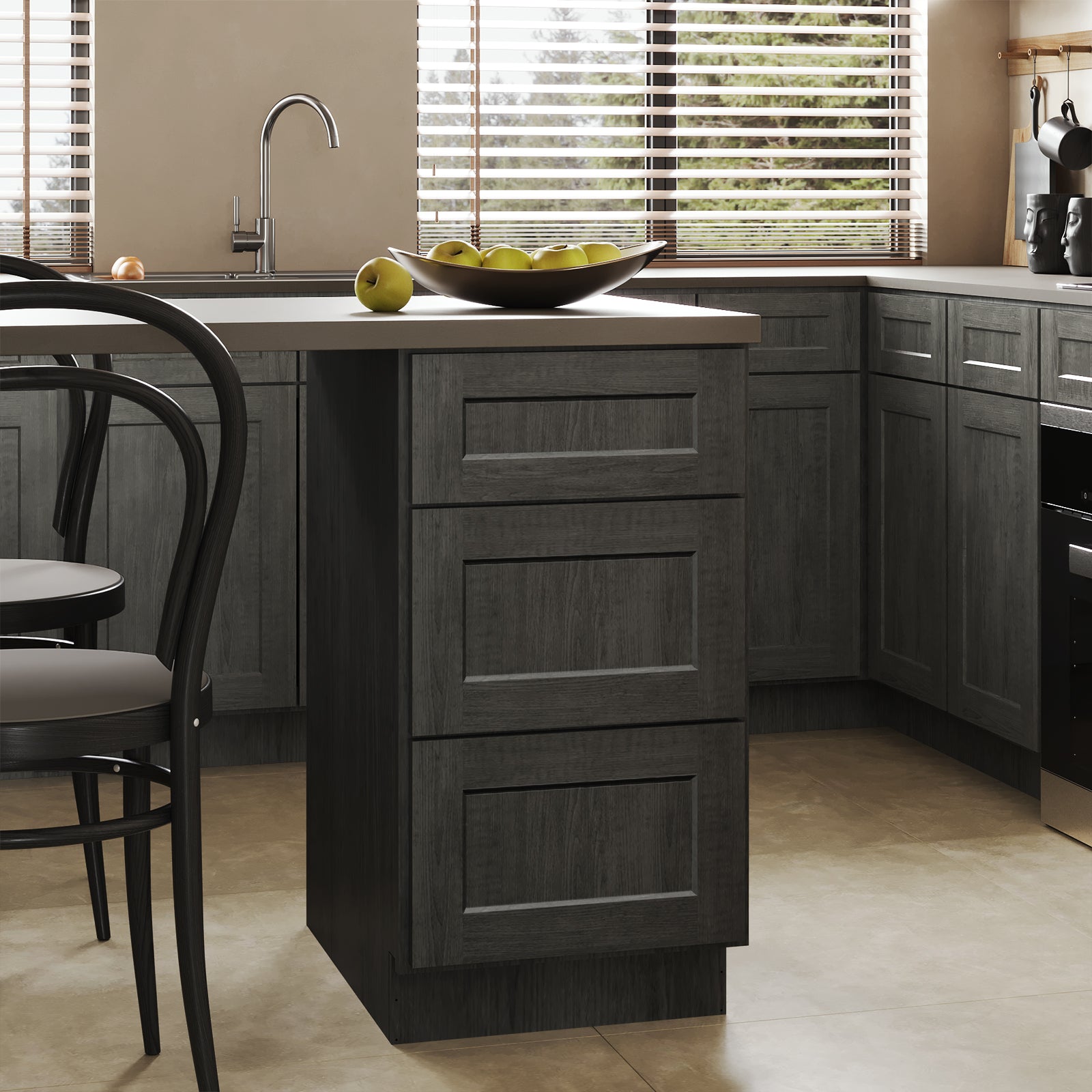 3DB Series Drawer Base Cabinet, Kitchen Cabinet