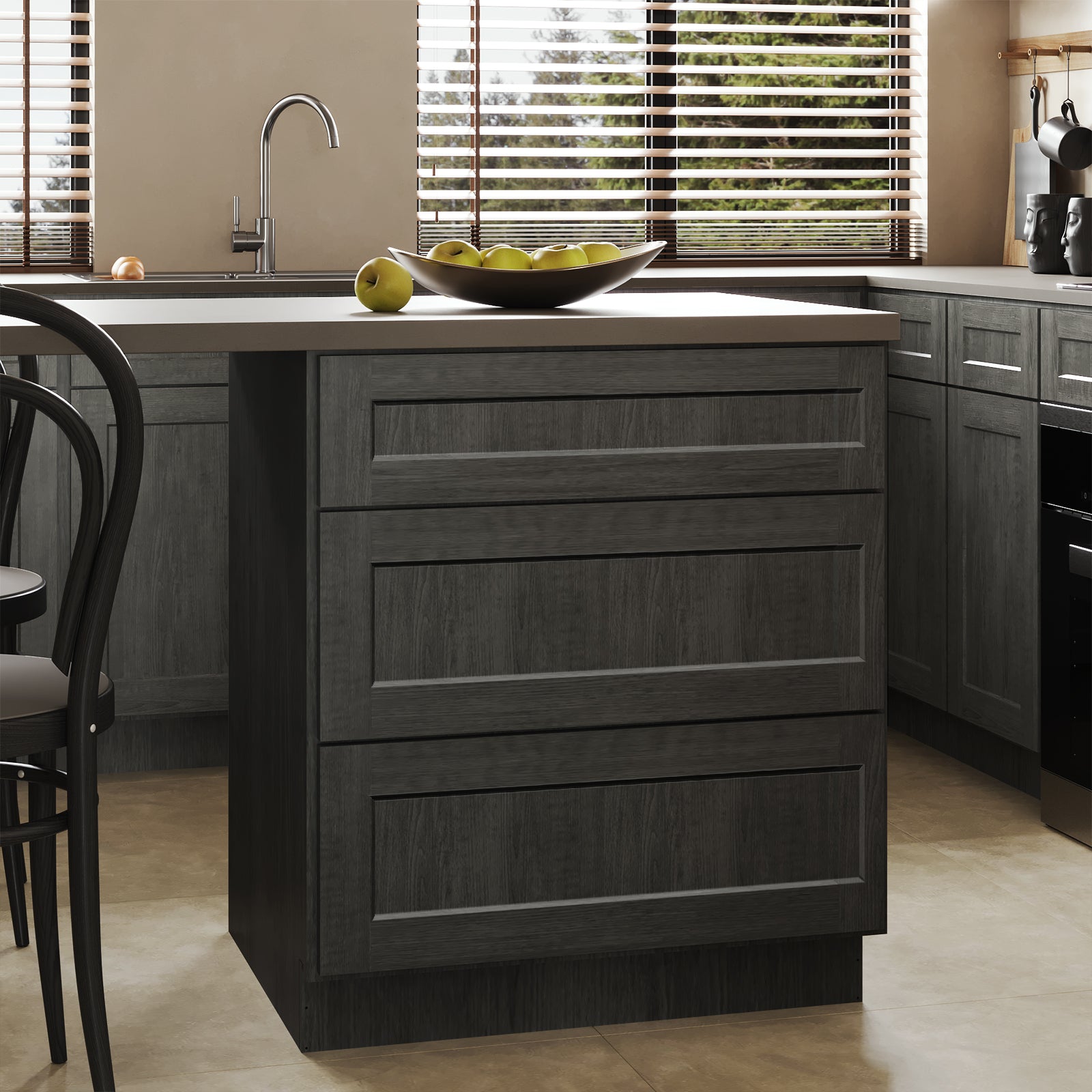 3DB Series Drawer Base Cabinet, Kitchen Cabinet