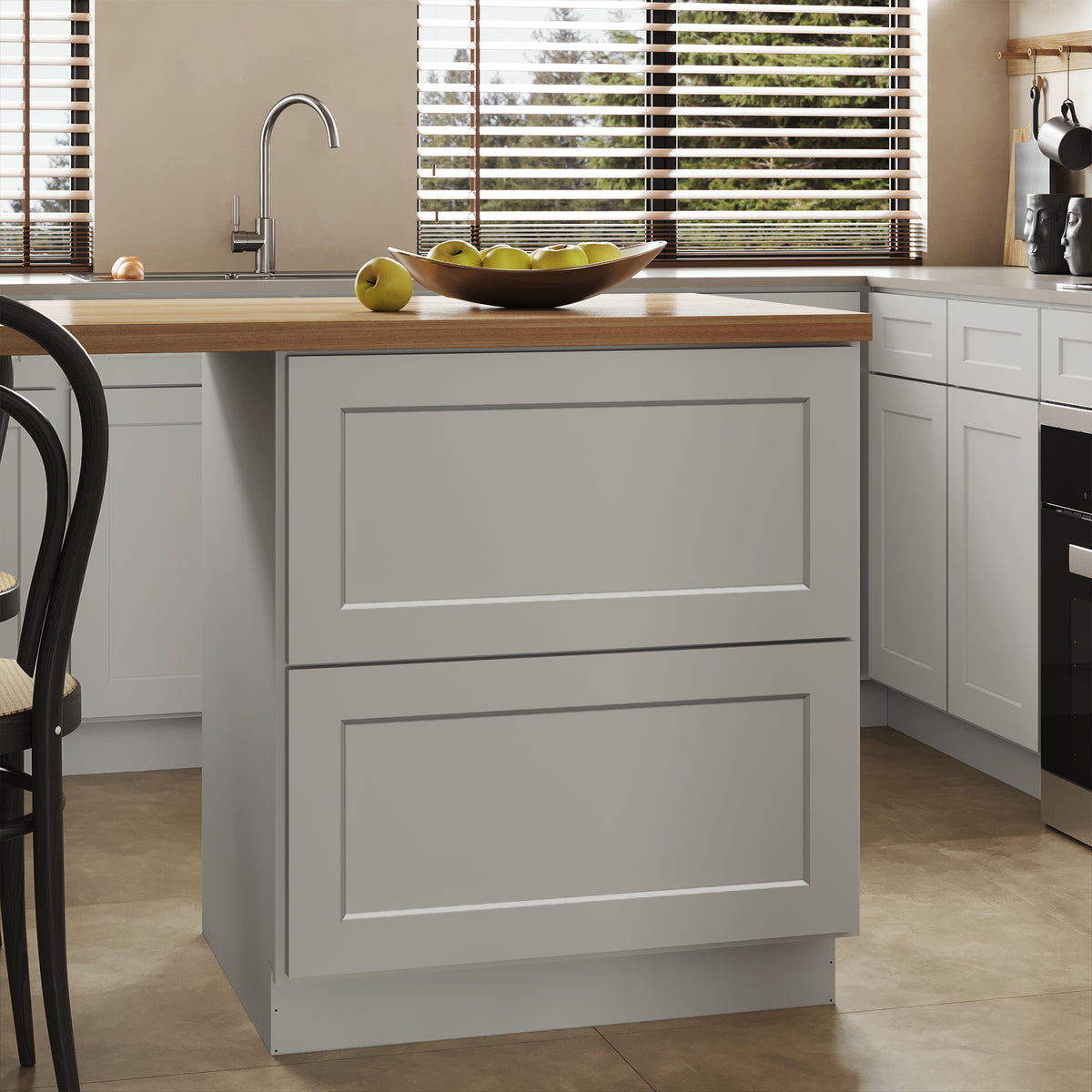 2DB Series Drawer Base Cabinet, Kitchen Cabinet