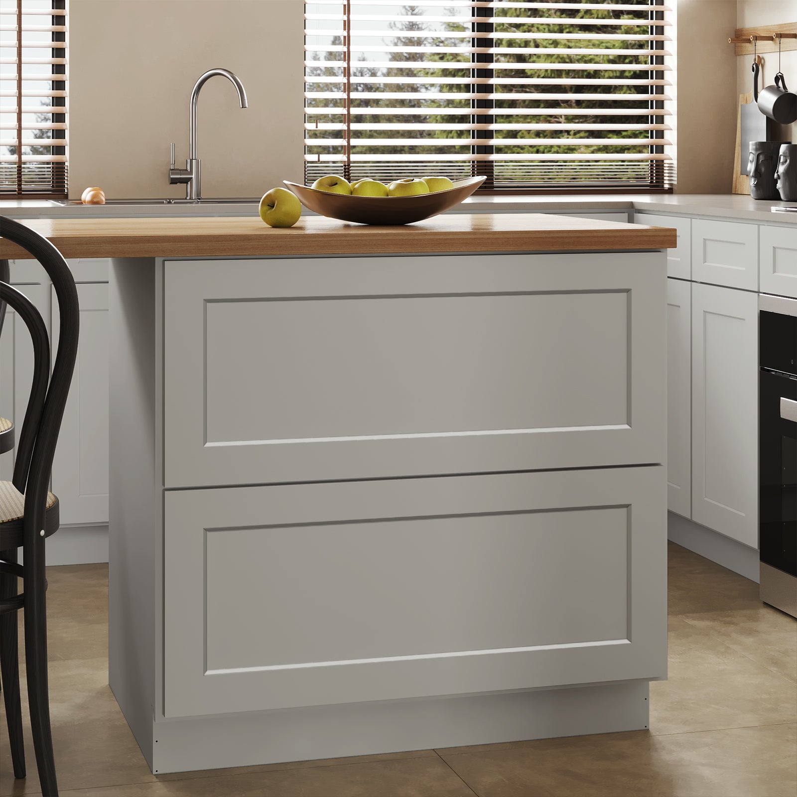 2DB Series Drawer Base Cabinet, Kitchen Cabinet
