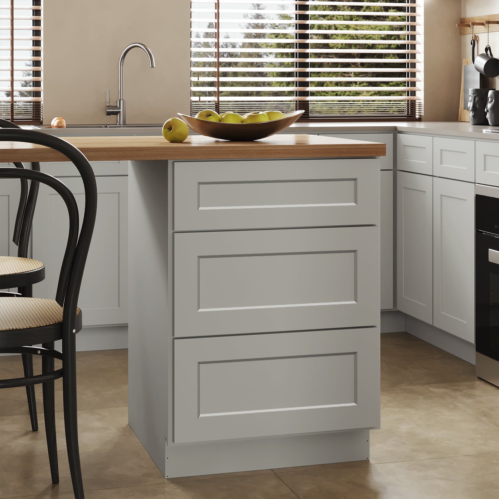 3DB Series Drawer Base Cabinet, Kitchen Cabinet