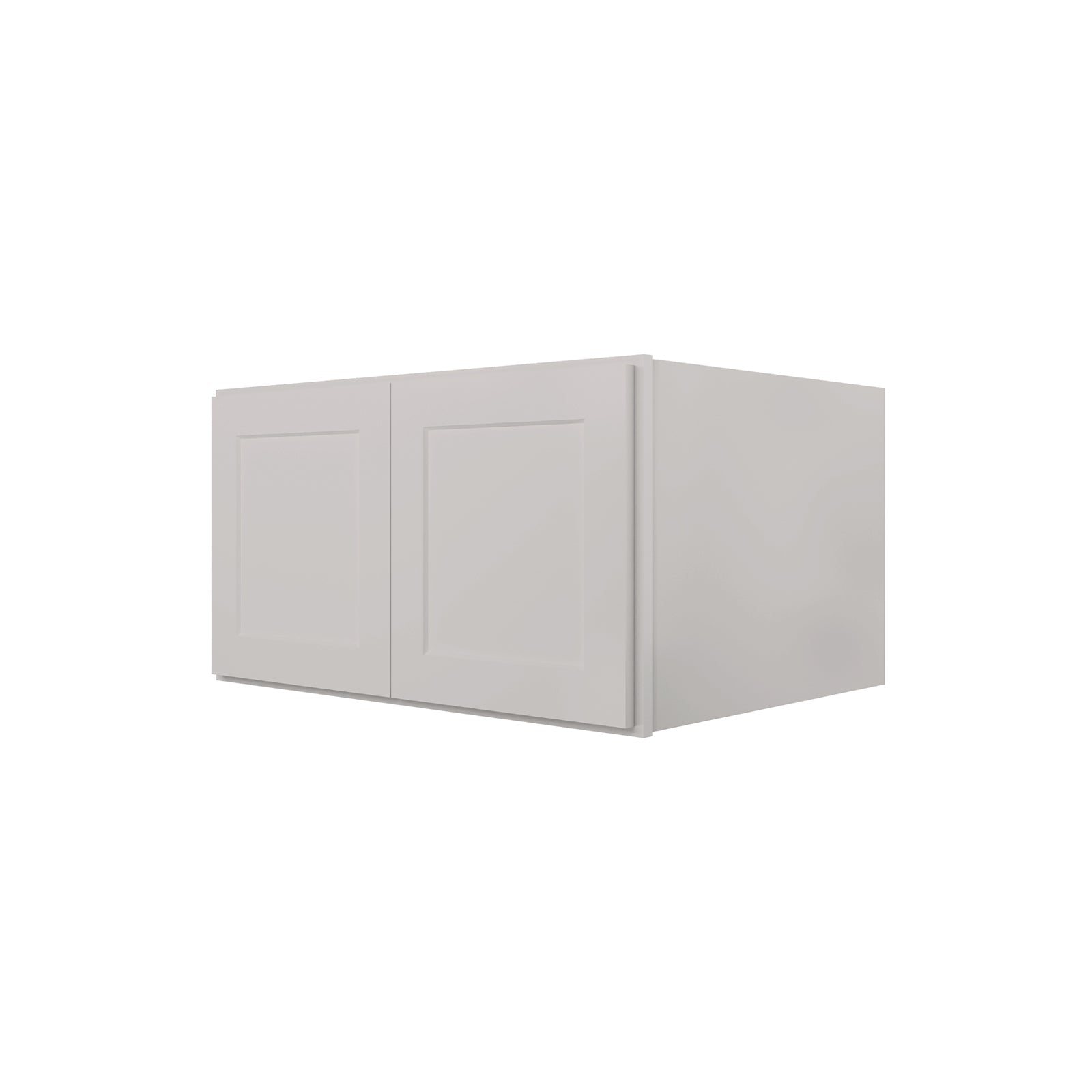 HOMLUX Easy-DIY 33-in W x 24-in D x 24-in H in Shaker White Ready to Assemble Wall Refrigerator Kitchen Cabinet with 2 Doors