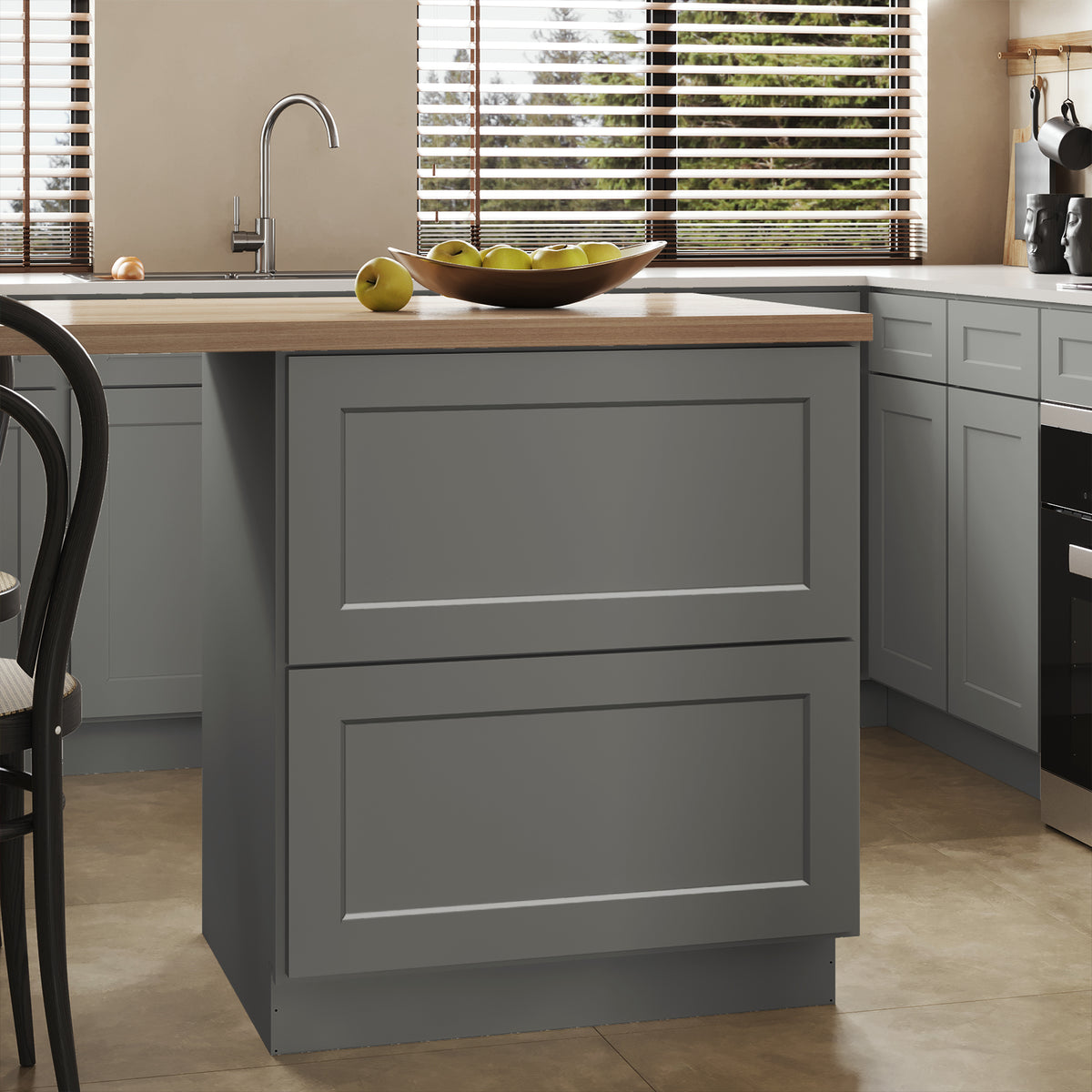 2DB Series Drawer Base Cabinet, Kitchen Cabinet