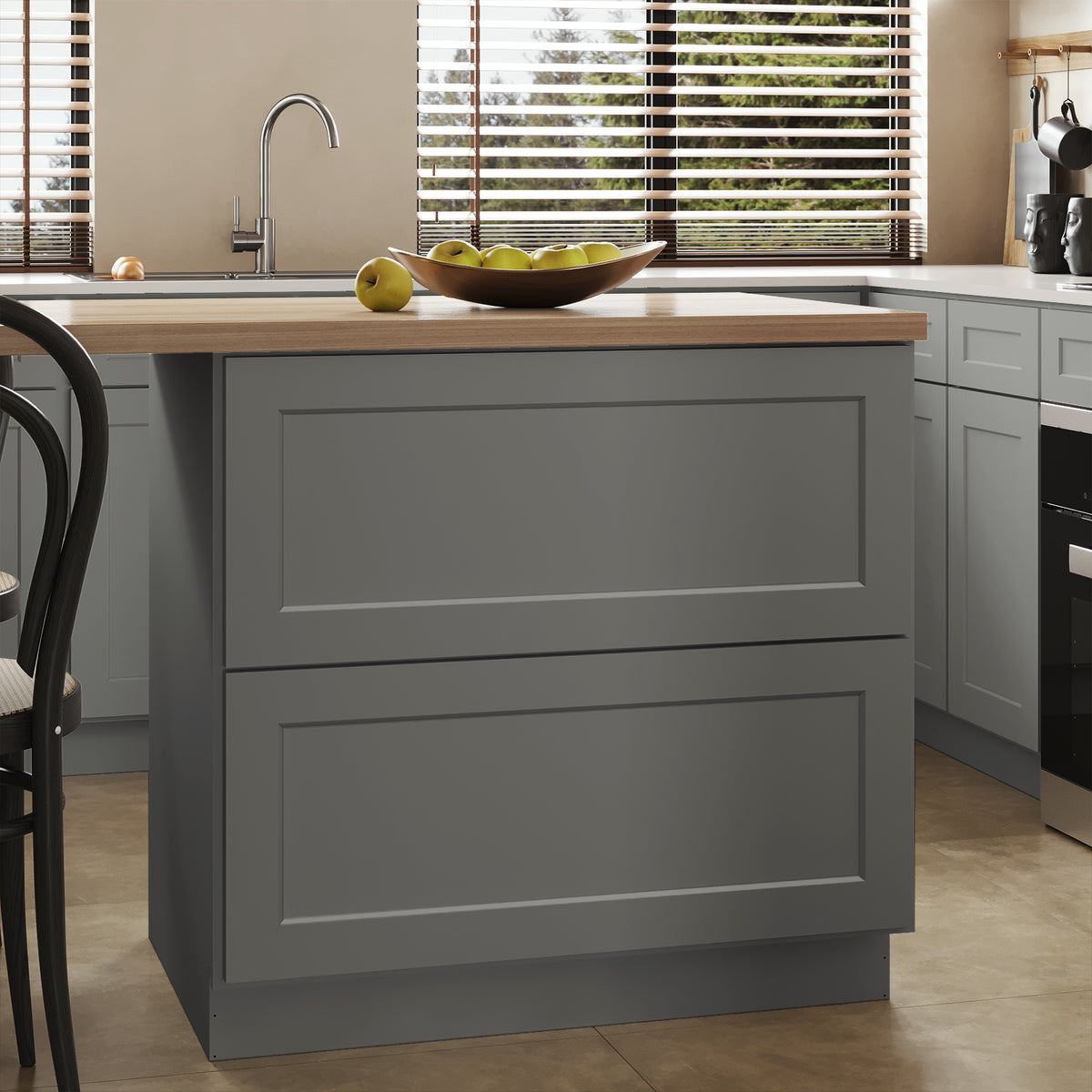 2DB Series Drawer Base Cabinet, Kitchen Cabinet
