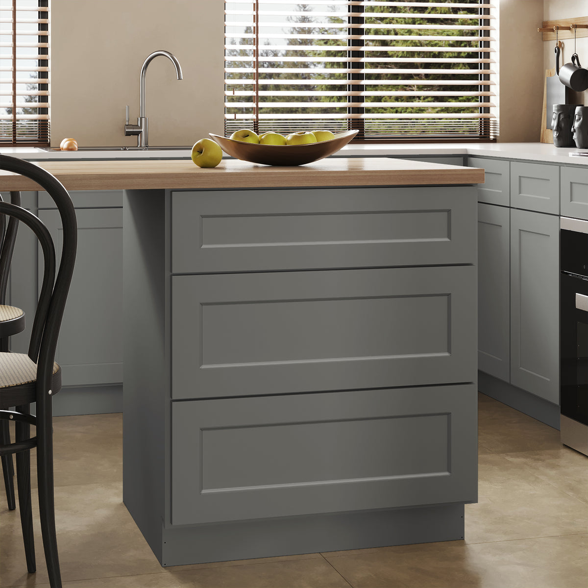 3DB Series Drawer Base Cabinet, Kitchen Cabinet