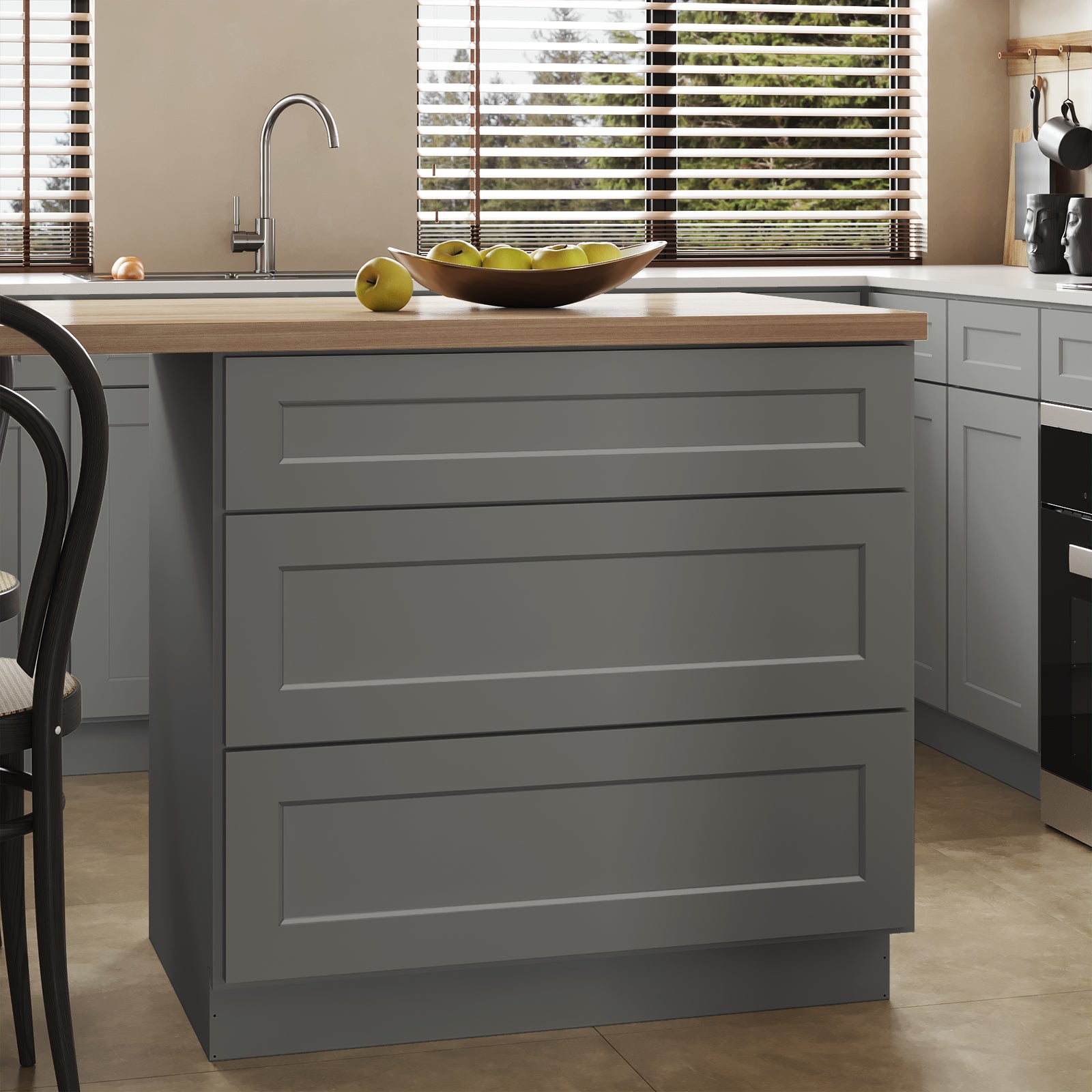 3DB Series Drawer Base Cabinet, Kitchen Cabinet