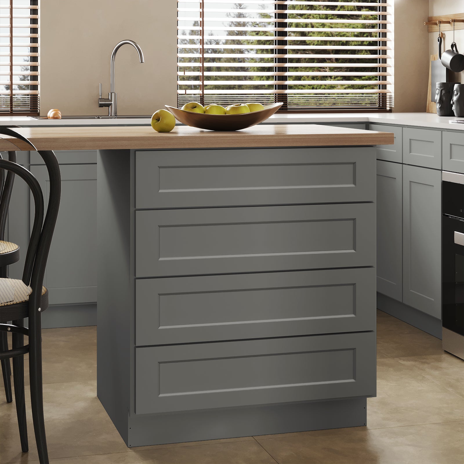 4DB Series Drawer Base Cabinet, Kitchen Cabinet