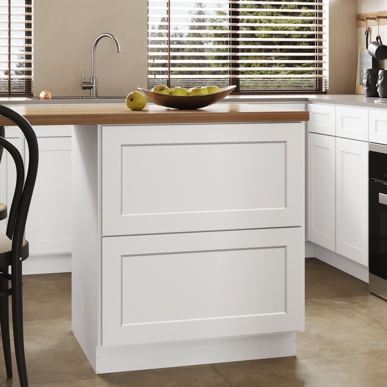 2DB Series Drawer Base Cabinet, Kitchen Cabinet