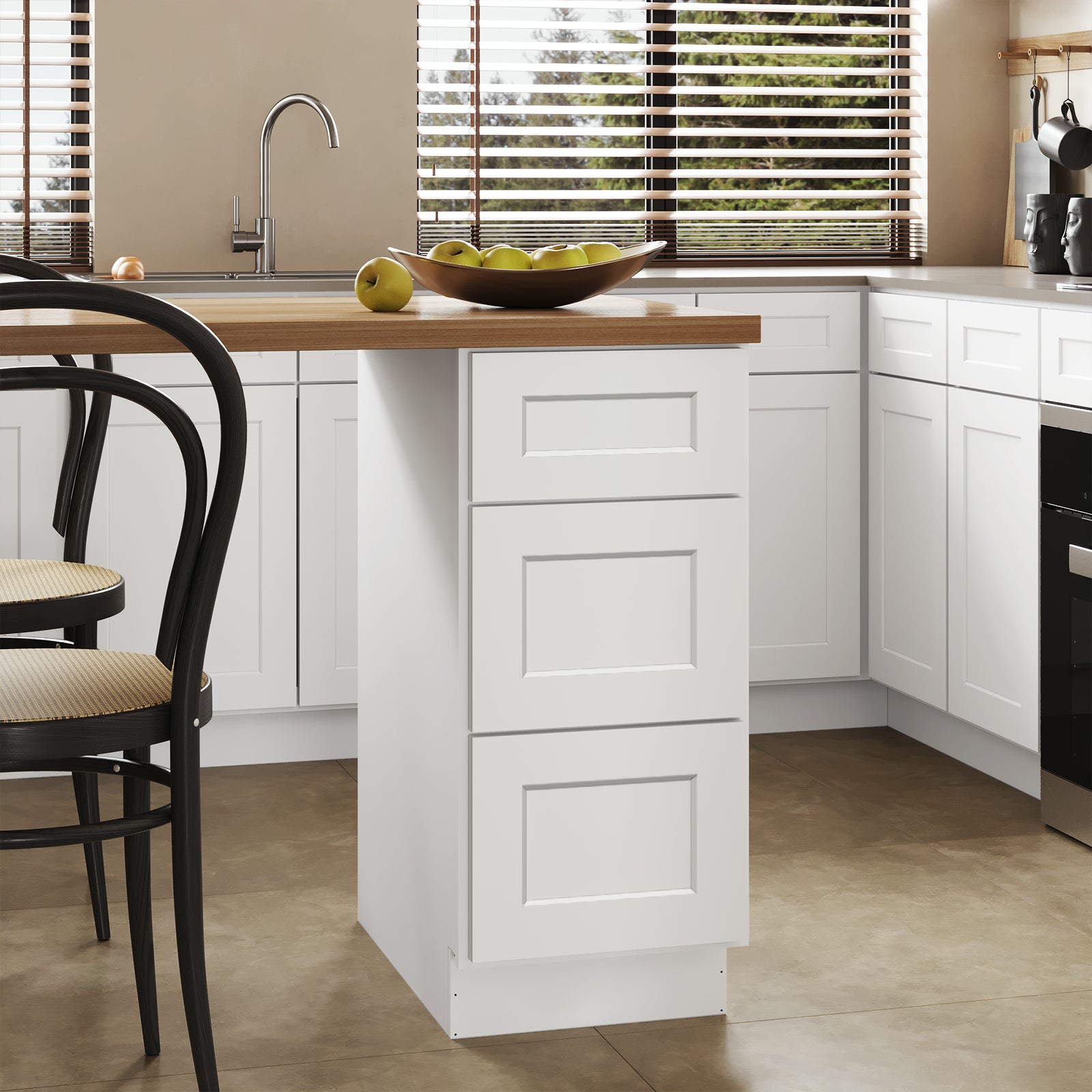 3DB Series Drawer Base Cabinet, Kitchen Cabinet