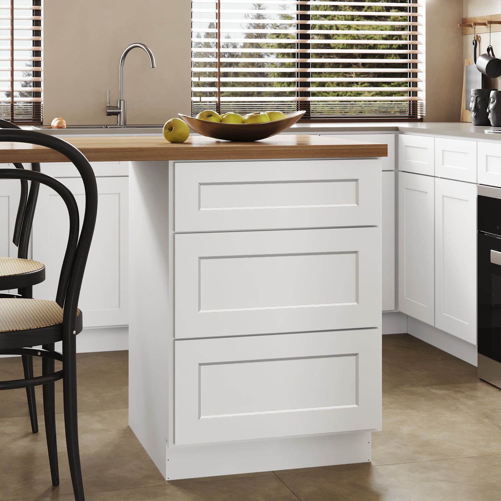3DB Series Drawer Base Cabinet, Kitchen Cabinet