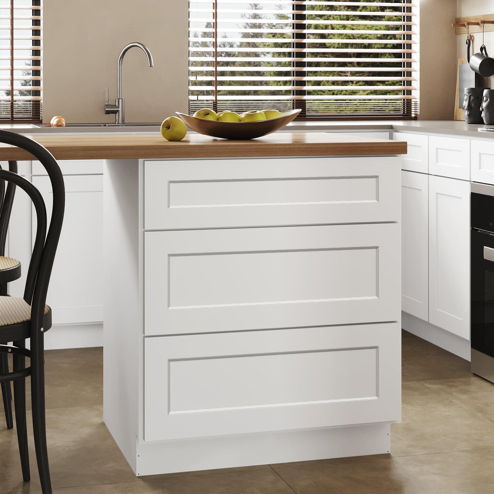 3DB Series Drawer Base Cabinet, Kitchen Cabinet