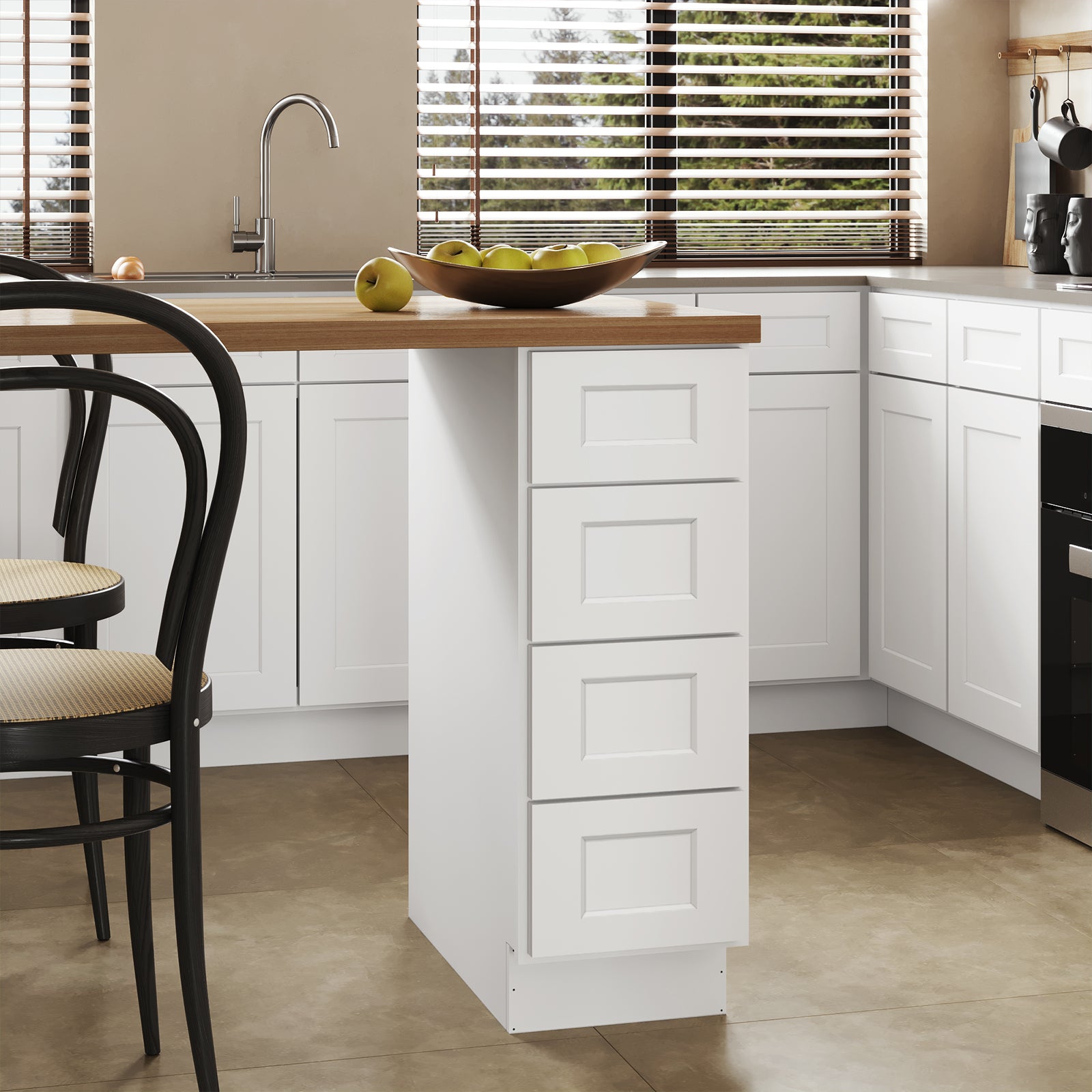 4DB Series Drawer Base Cabinet, Kitchen Cabinet