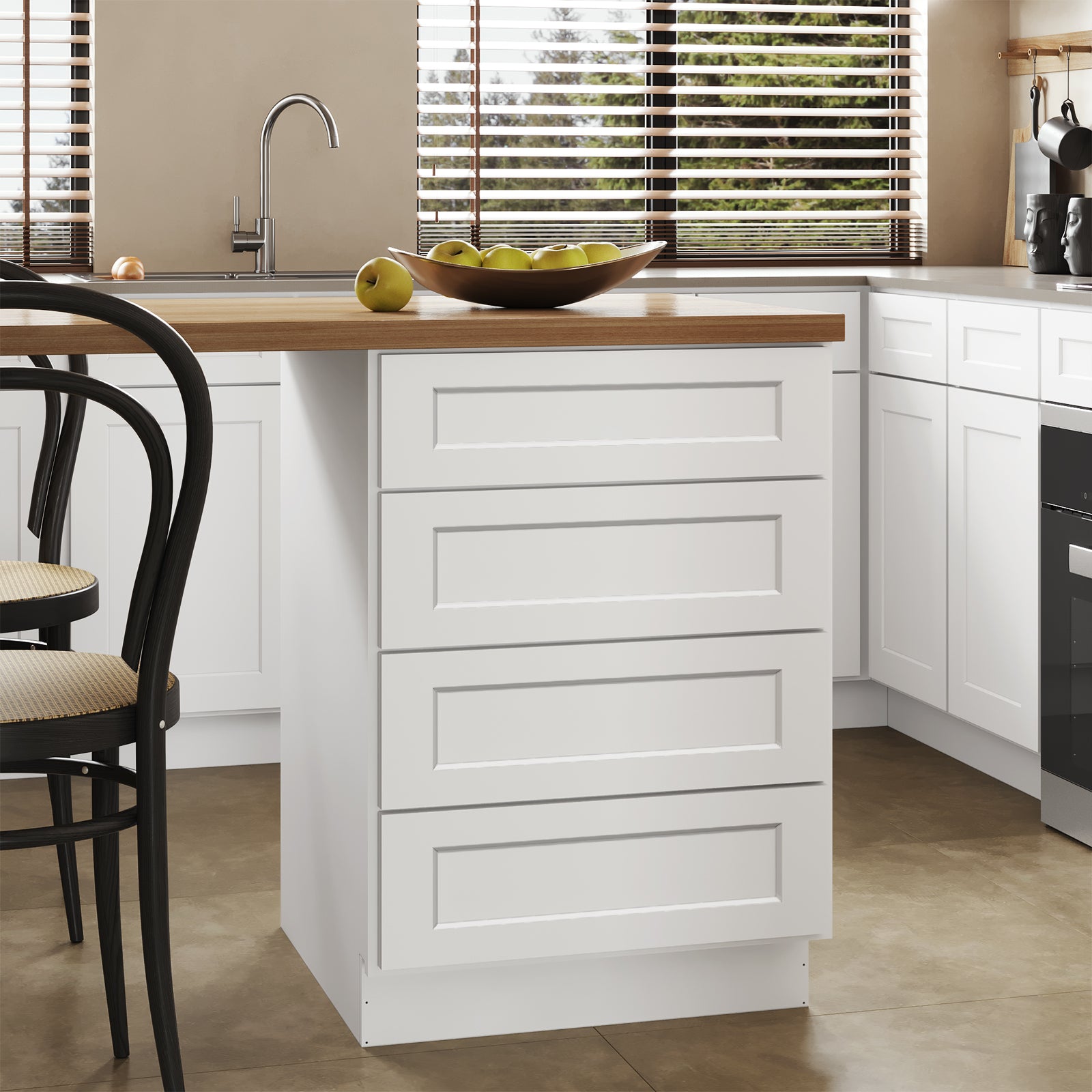 4DB Series Drawer Base Cabinet, Kitchen Cabinet