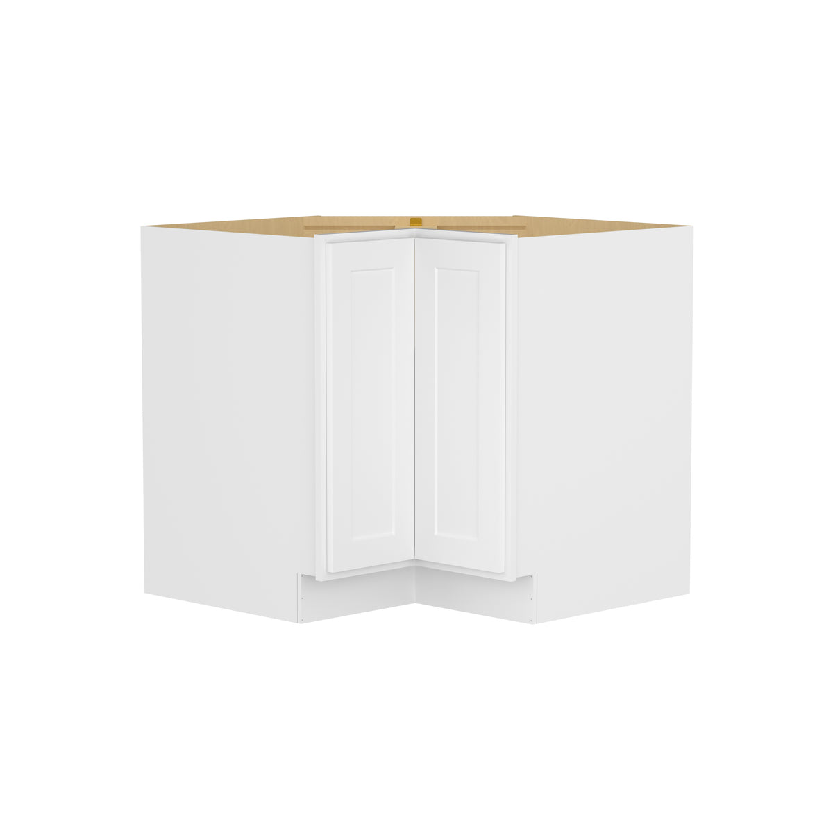 Easy-DIY 33-in W x 24-in D x 34.5-in H in Shaker White Ready to Assemble Easy Reach Base Kitchen Cabinet