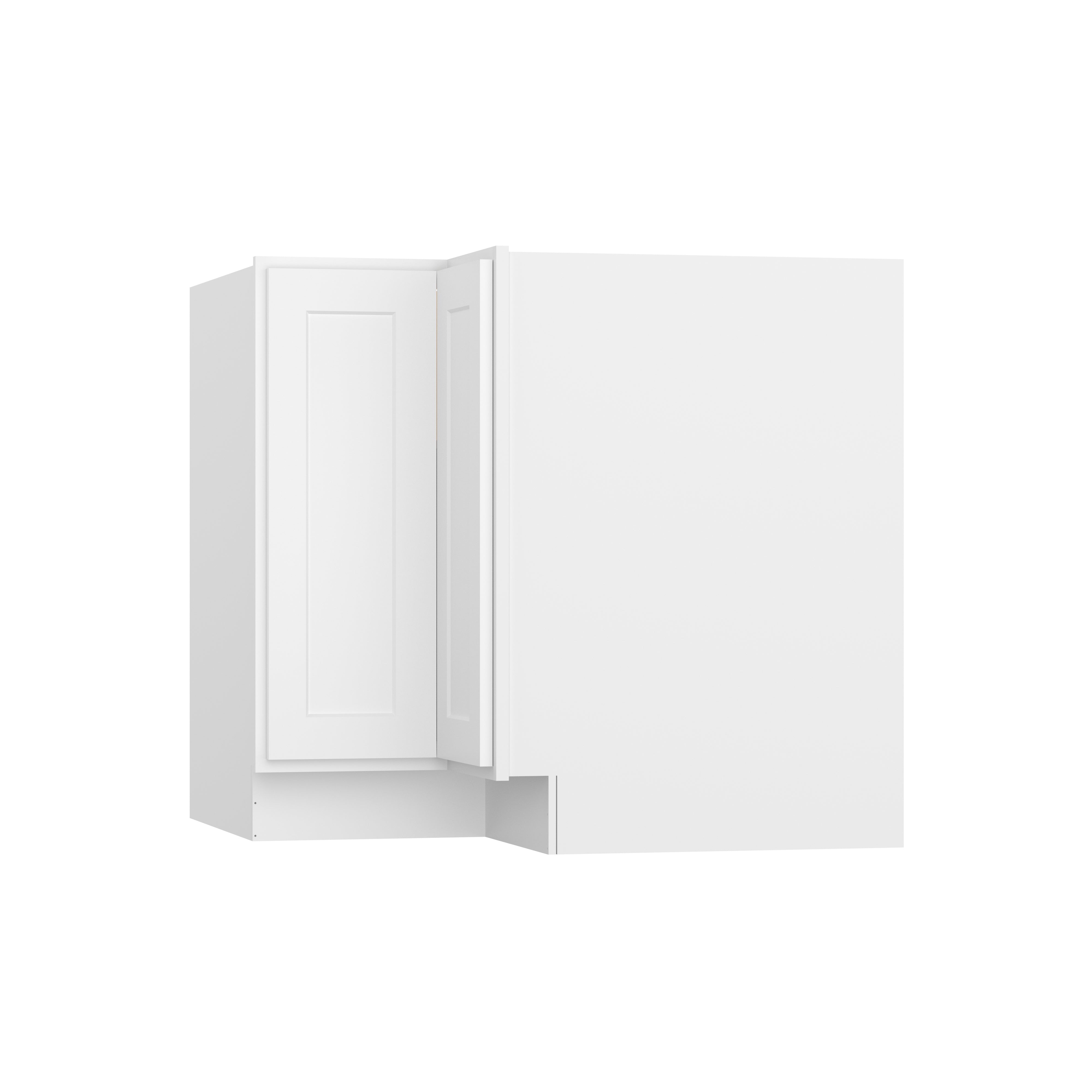 Easy-DIY 33-in W x 24-in D x 34.5-in H in Shaker White Ready to Assemble Easy Reach Base Kitchen Cabinet