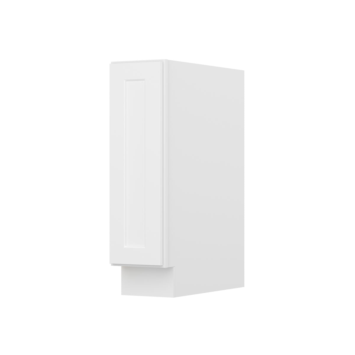 Easy-DIY 9-in W x 24-in D x 34.5-in H in Shaker White Ready to Assemble Tray Bases  Kitchen Cabinet