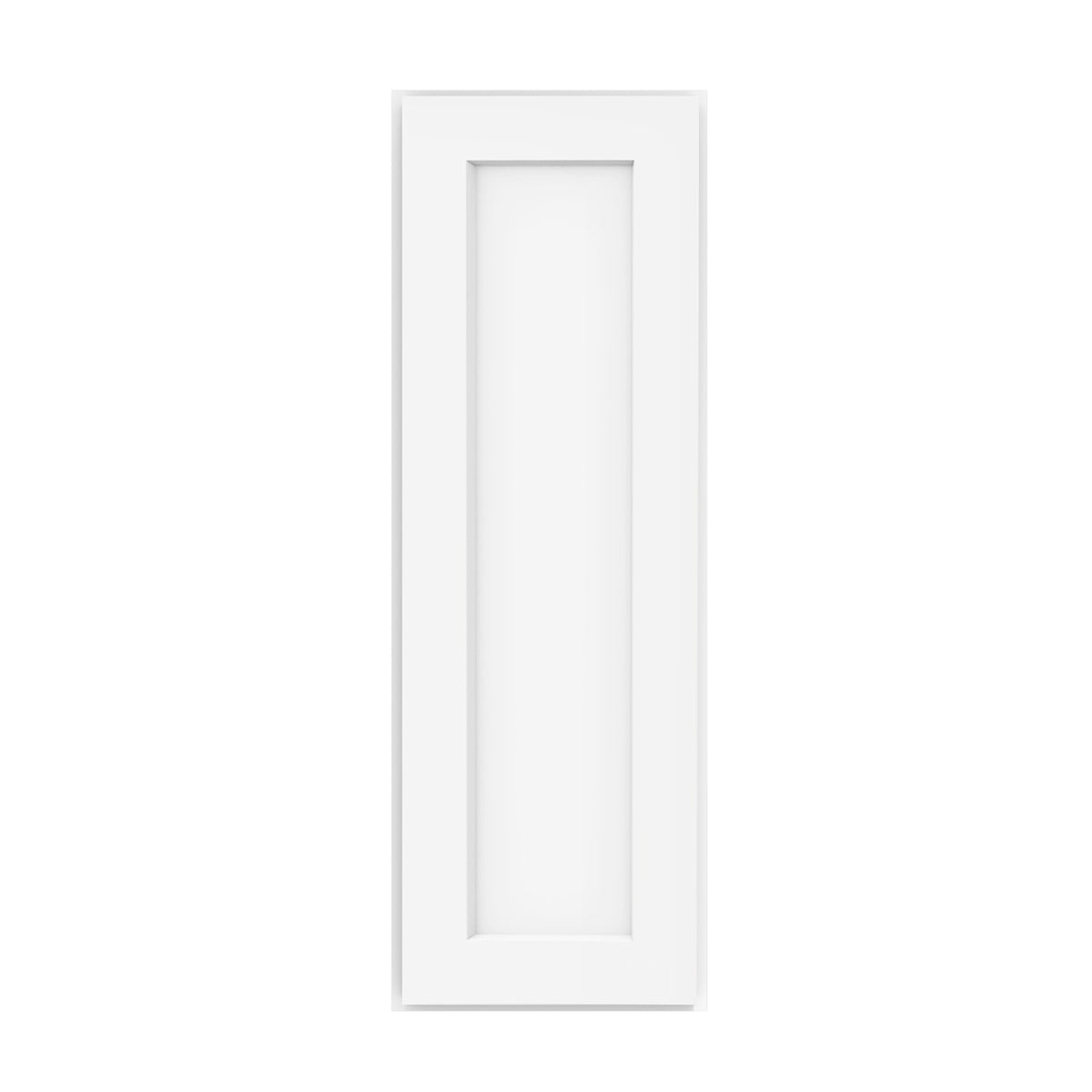 HOMLUX Easy DIY  12-in W x 12-in D x 12-in H in Royal White Plywood Ready to Assemble Wall Kitchen Cabinet Glass NOT included