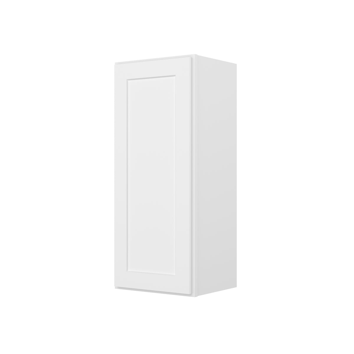 HOMLUX Easy DIY  15-in W x 12-in D x 36-in H in Royal White Plywood Ready to Assemble Wall Kitchen Cabinet Glass NOT included