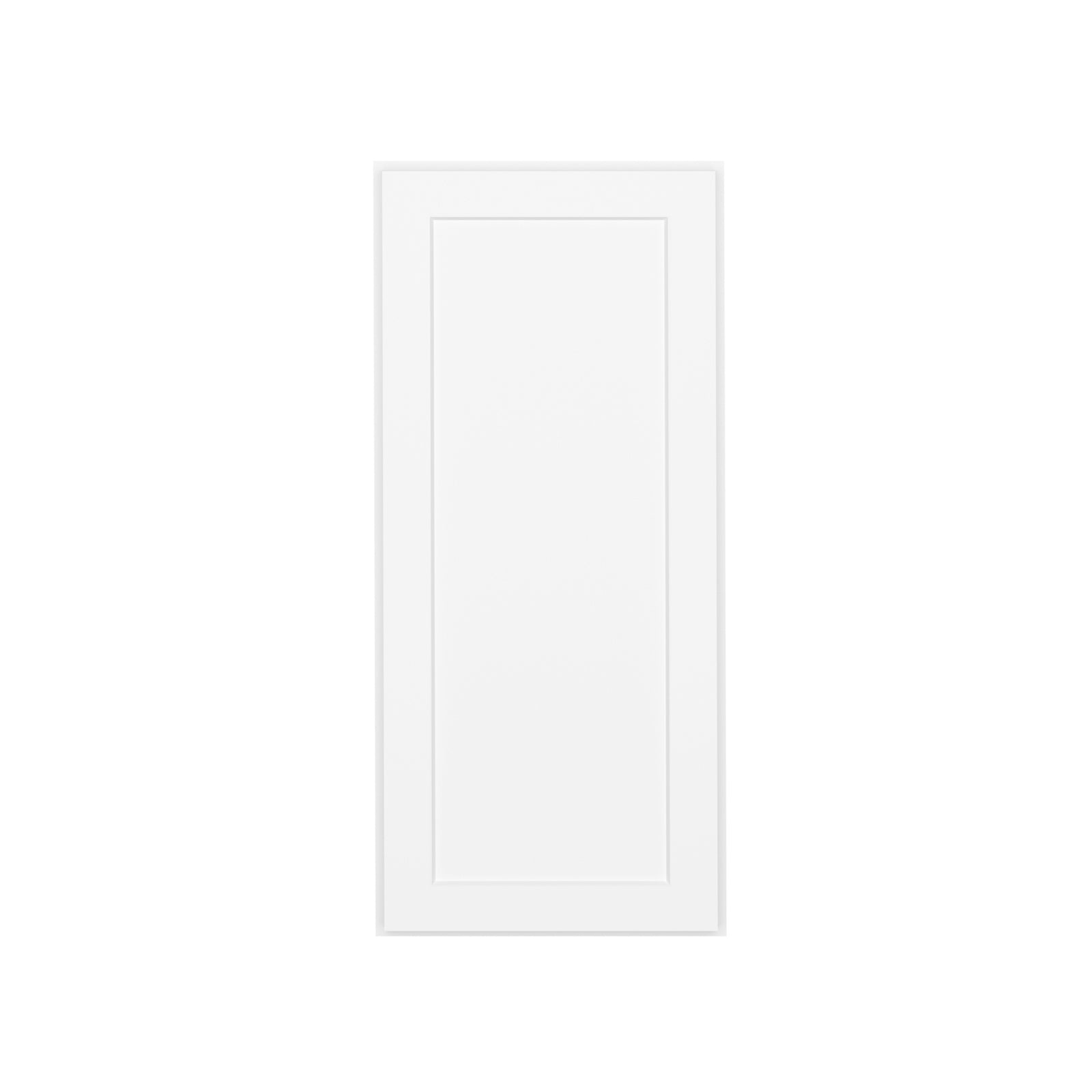 HOMLUX Easy-DIY 21-in W x 12-in D x 42-in H in Shaker White Ready to Assemble Wall Kitchen Cabinet 1 Door-3 Shelves