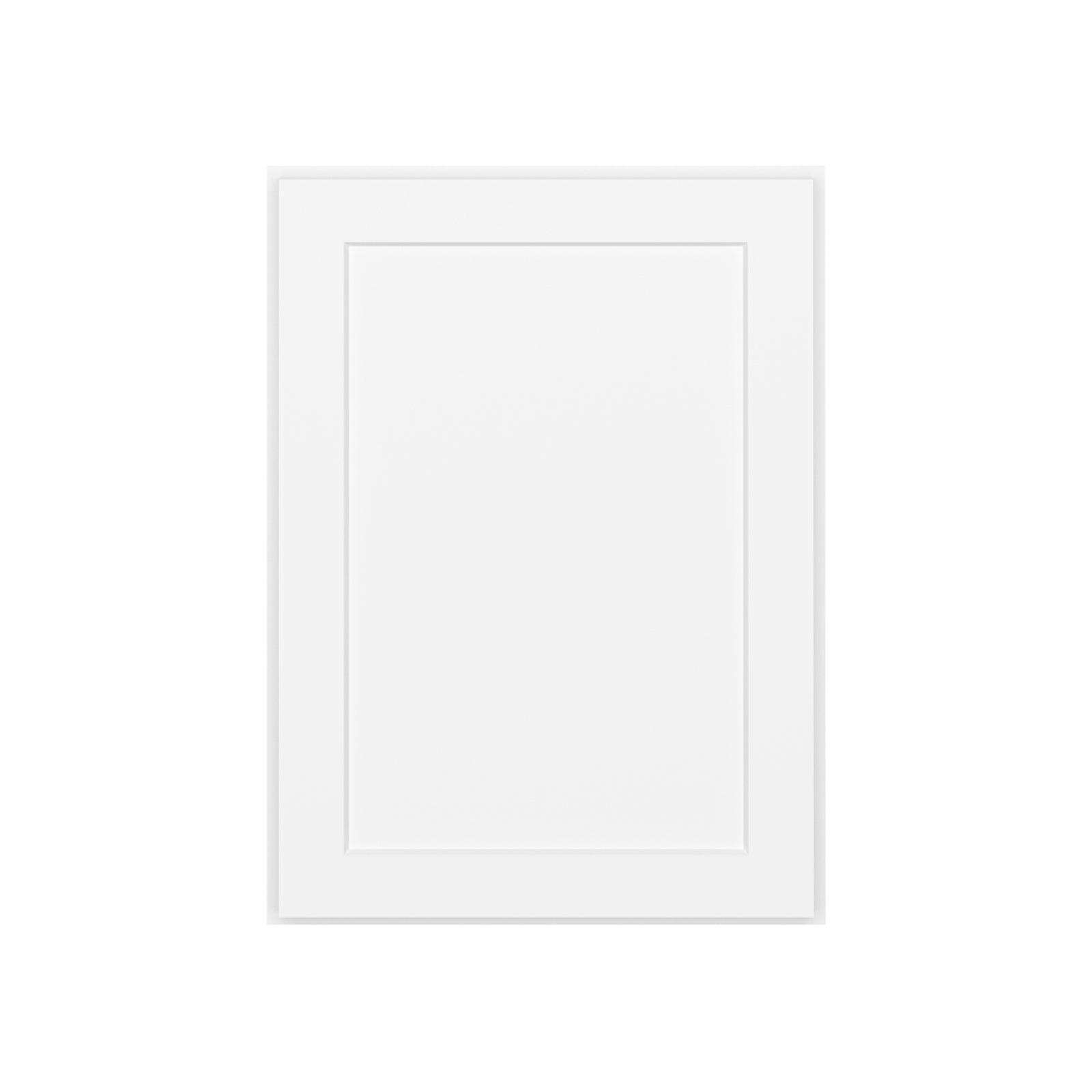 HOMLUX Easy-DIY 21-in W x 12-in D x 42-in H in Shaker White Ready to Assemble Wall Kitchen Cabinet 1 Door-3 Shelves