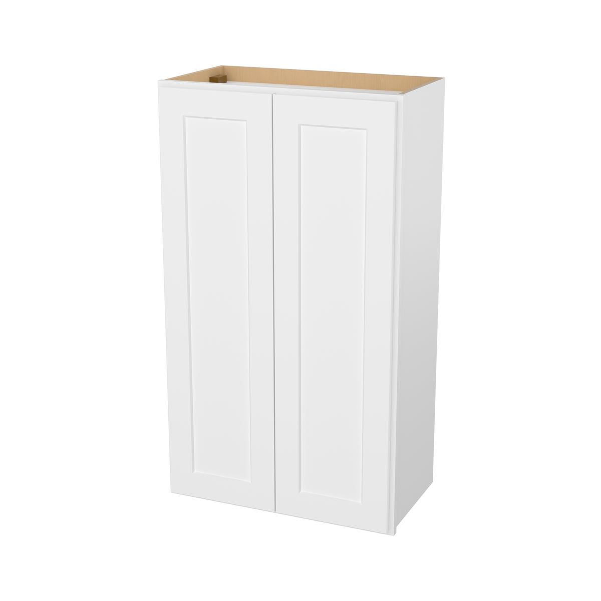 Easy-DIY 24-in W x 12-in D x 42-in H in Shaker White Ready to Assemble Wall Kitchen Cabinet