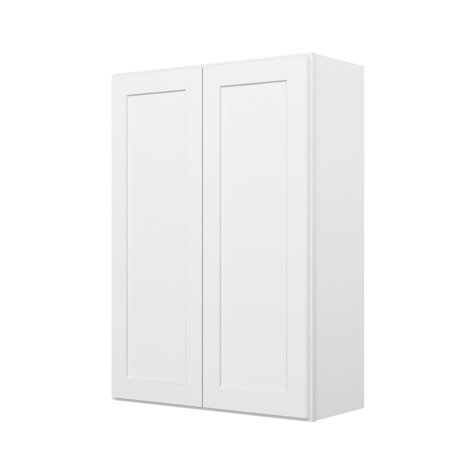 HOMLUX Easy DIY  30-in W x 12-in D x 42-in H in Royal White Plywood Ready to Assemble Wall Kitchen Cabinet Glass NOT included