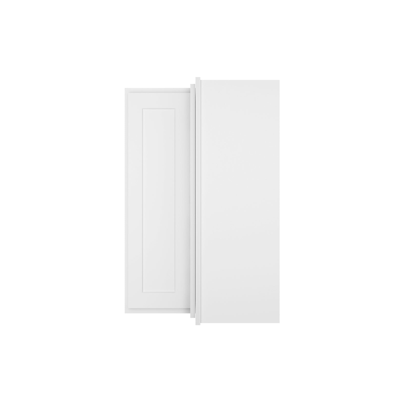 HOMLUX Easy-DIY Shaker White Ready to Assemble Wall Easy Reach Kitchen Cabinet