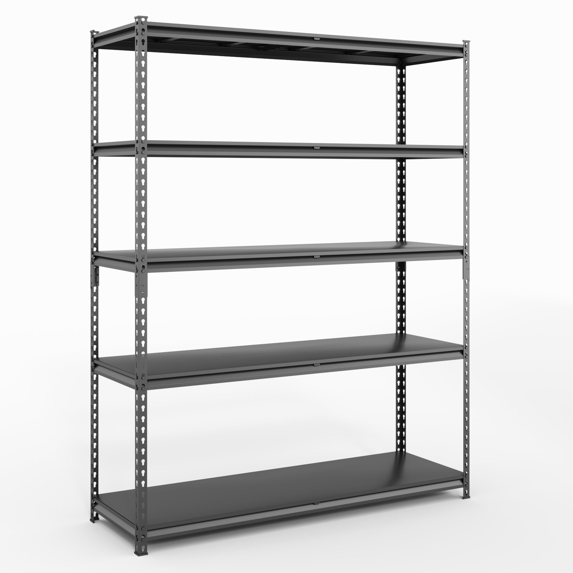 5-Tier Adjustable Heavy Duty Metal Shelving Unit