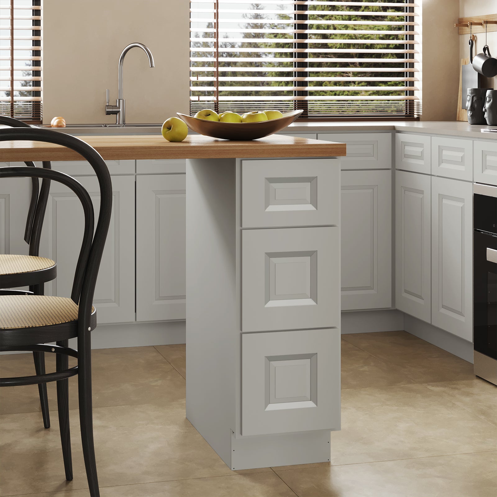 3DB Series Drawer Base Cabinet, Kitchen Cabinet