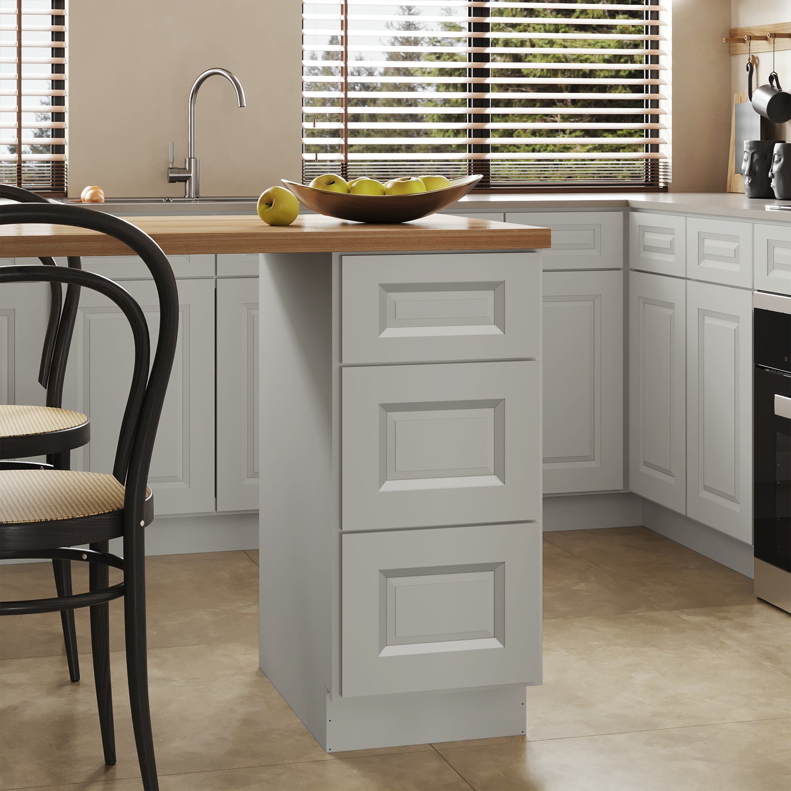 3DB Series Drawer Base Cabinet, Kitchen Cabinet
