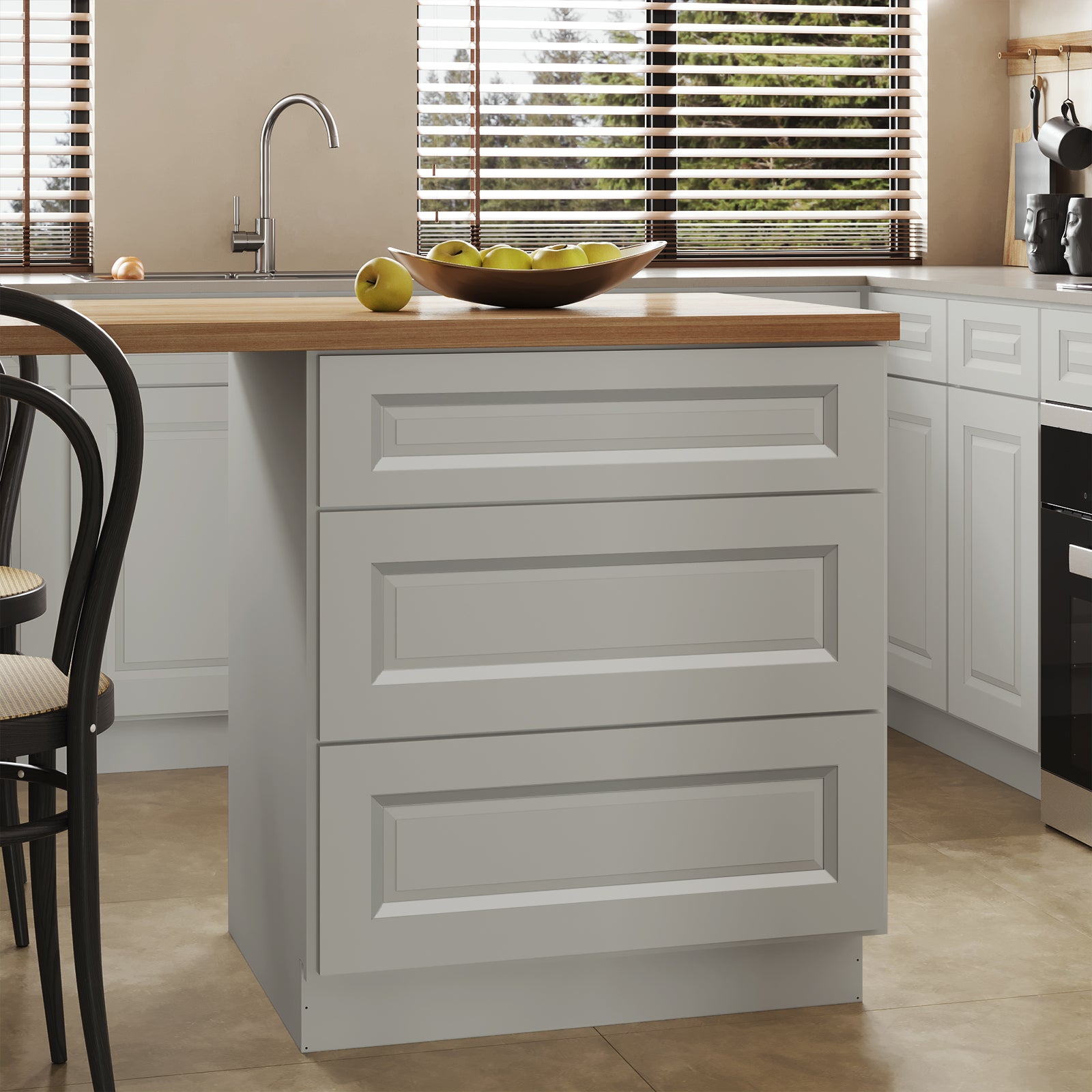 3DB Series Drawer Base Cabinet, Kitchen Cabinet