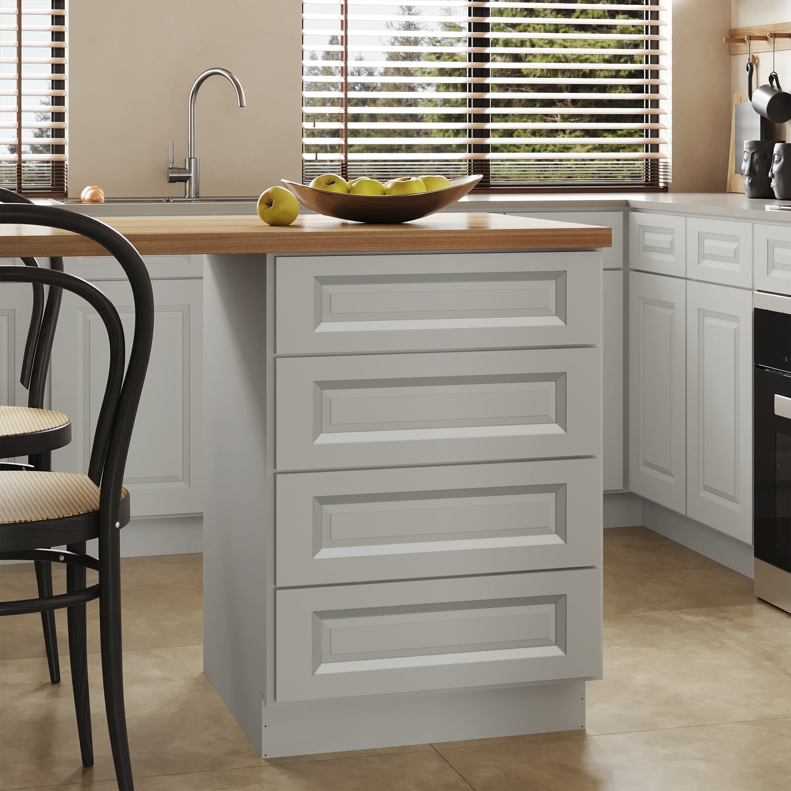 4DB Series Drawer Base Cabinet, Kitchen Cabinet