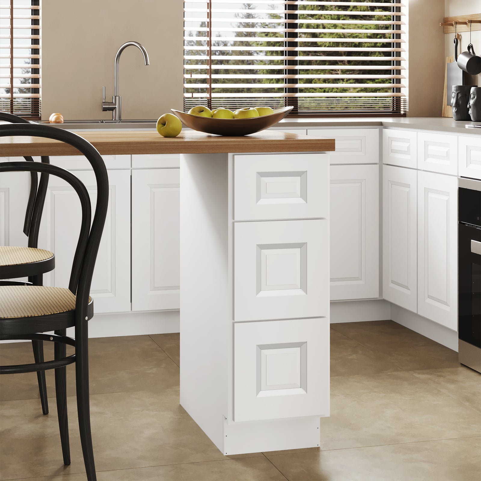 3DB Series Drawer Base Cabinet, Kitchen Cabinet