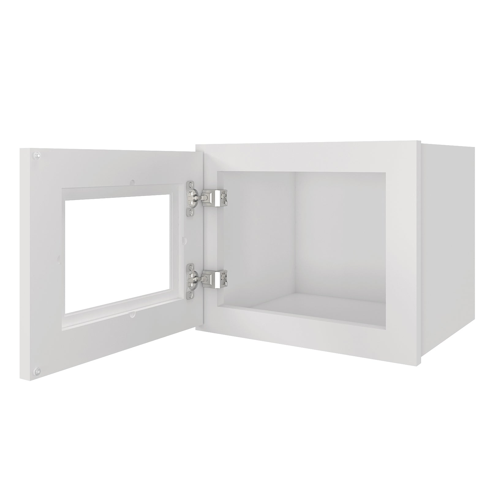 12"D*15"W*12"H Birch Solid Wood Medicine Cabinet Wall Mounted W1512GD