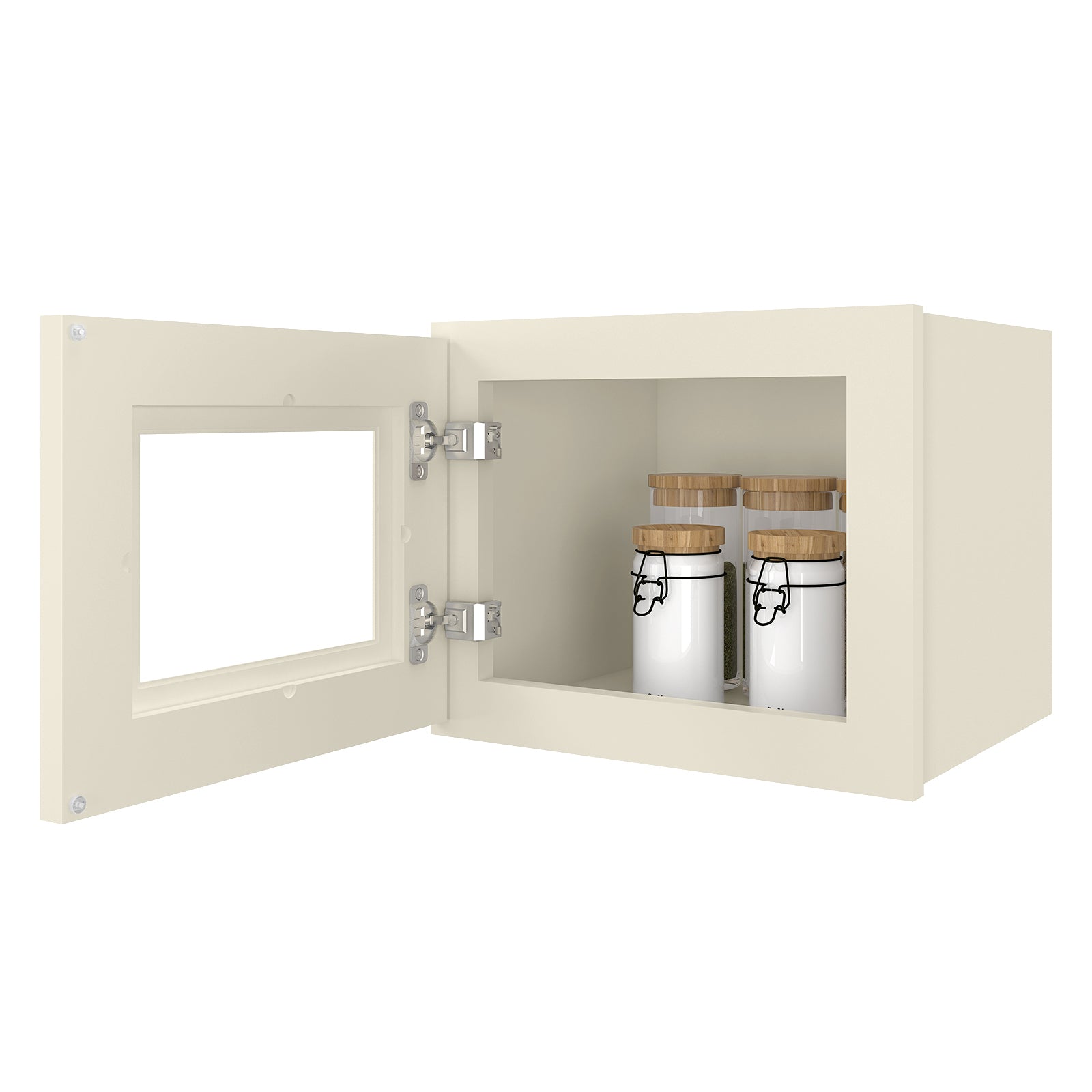 12"D*15"W*12"H Birch Solid Wood Medicine Cabinet Wall Mounted W1512GD