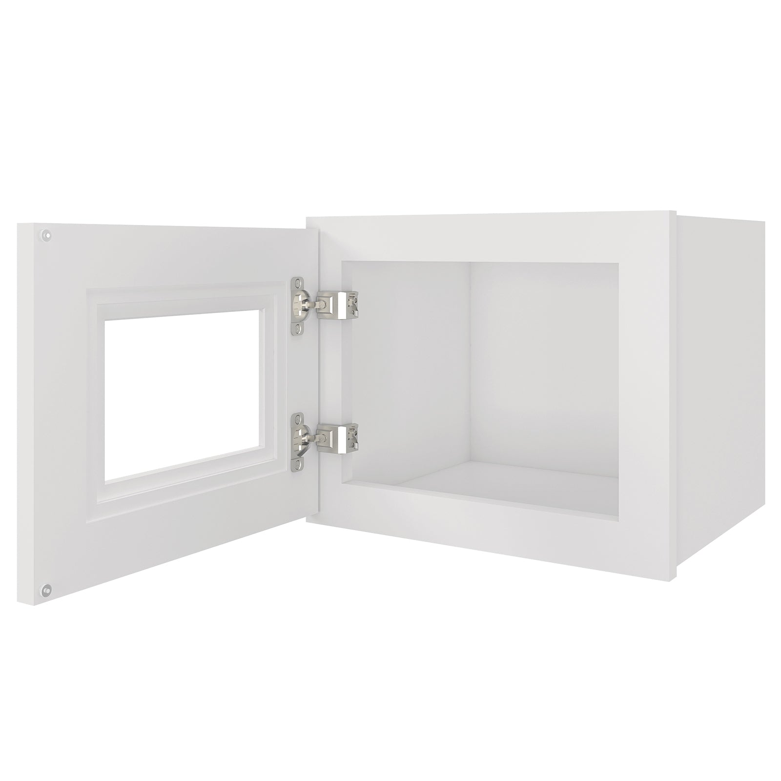 12"D*15"W*12"H Birch Solid Wood Medicine Cabinet Wall Mounted W1512GD