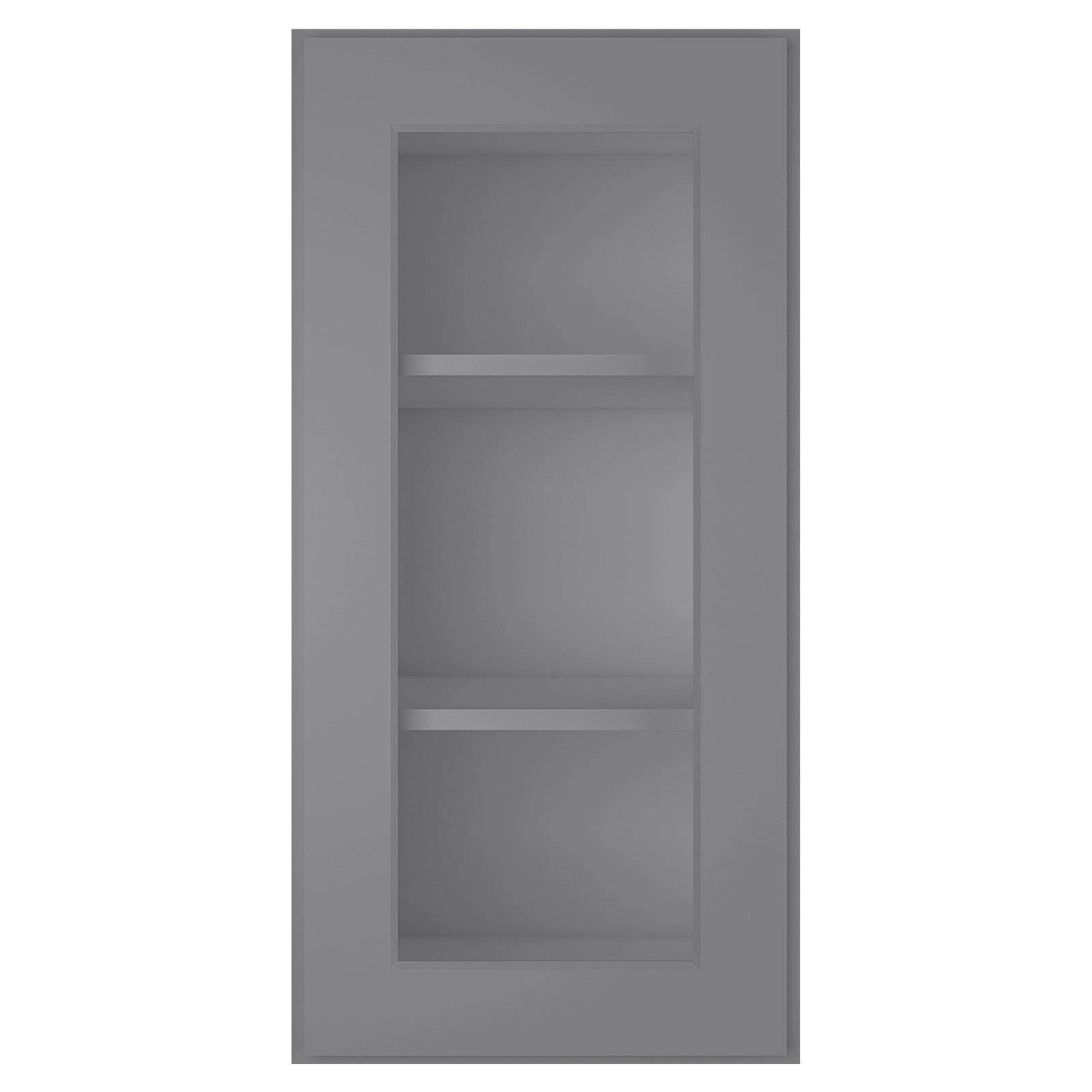 12"D*15"W*30"H Birch Solid Wood Medicine Cabinet Wall Mounted W1530GD